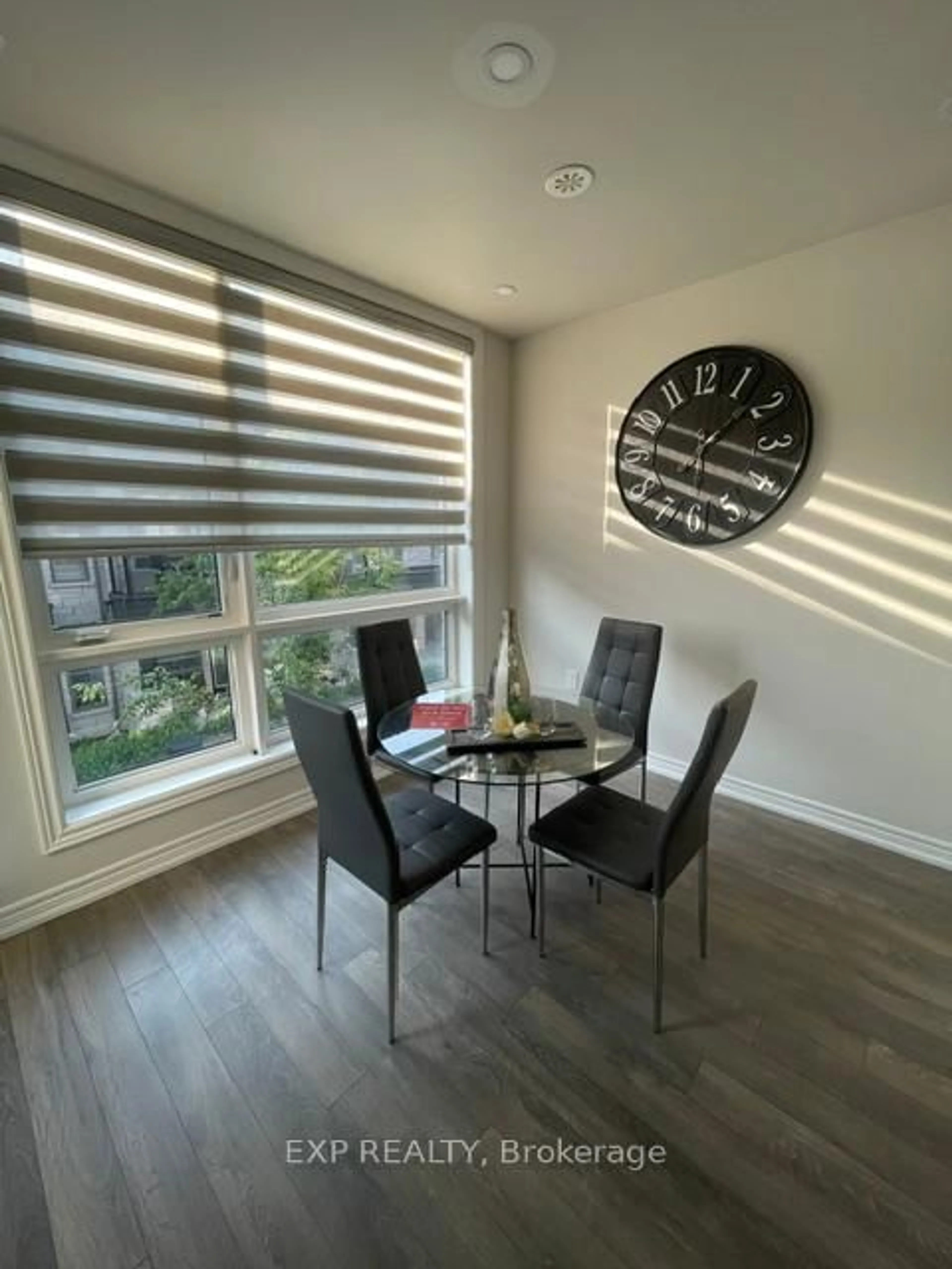Dining room, wood/laminate floor for 9440 The Gore Rd #43, Brampton Ontario L6P 4P9