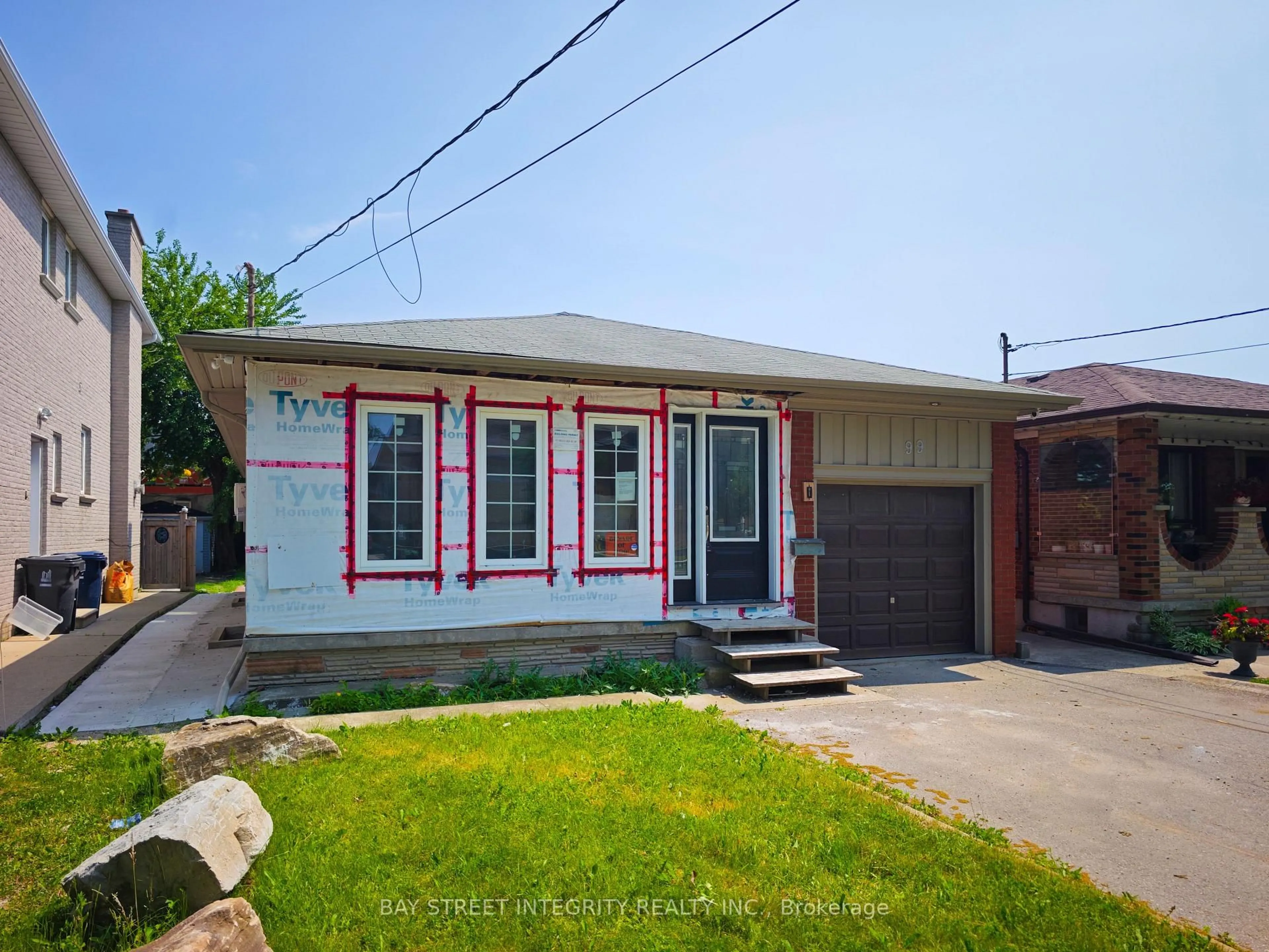 Home with brick exterior material, street for 99 Regent Rd, Toronto Ontario M3K 1H2