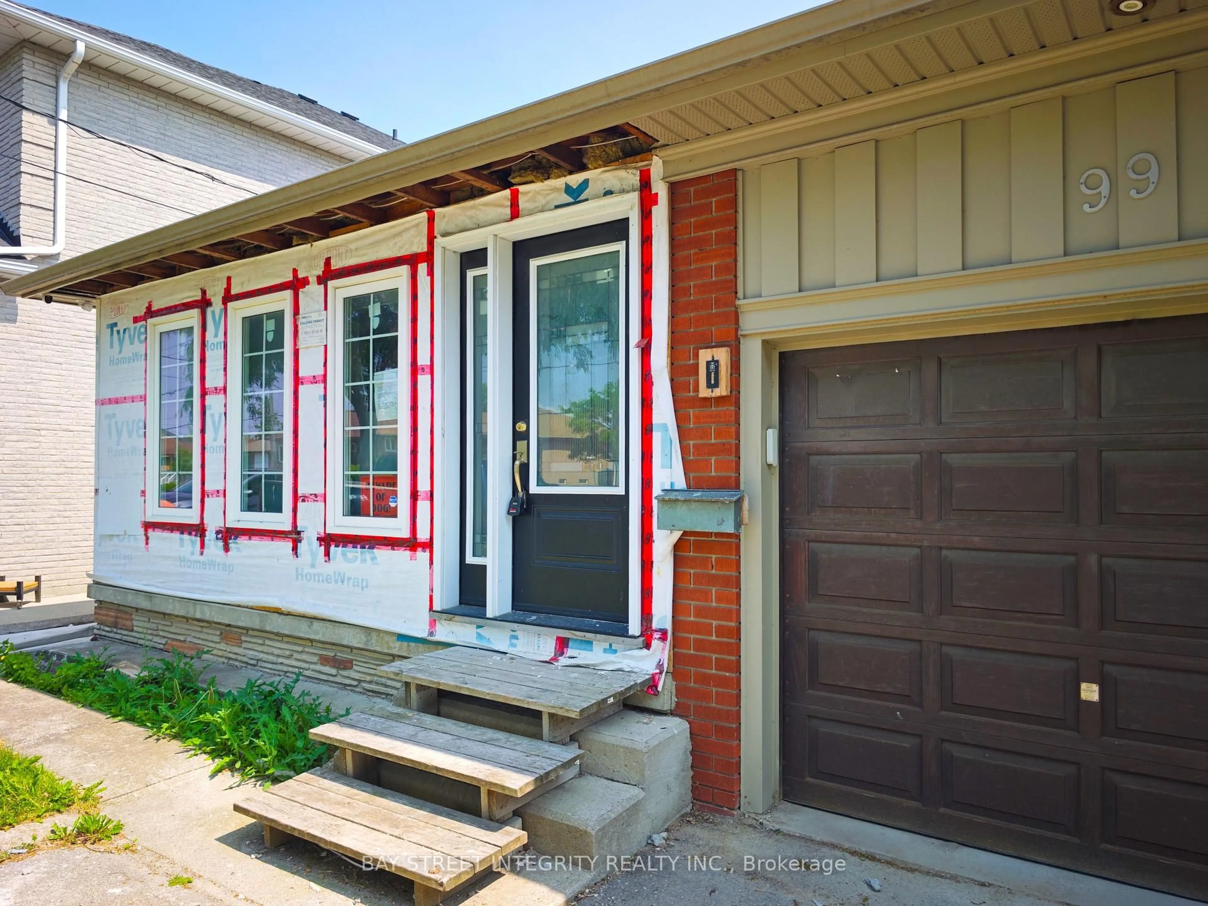 Home with brick exterior material, street for 99 Regent Rd, Toronto Ontario M3K 1H2