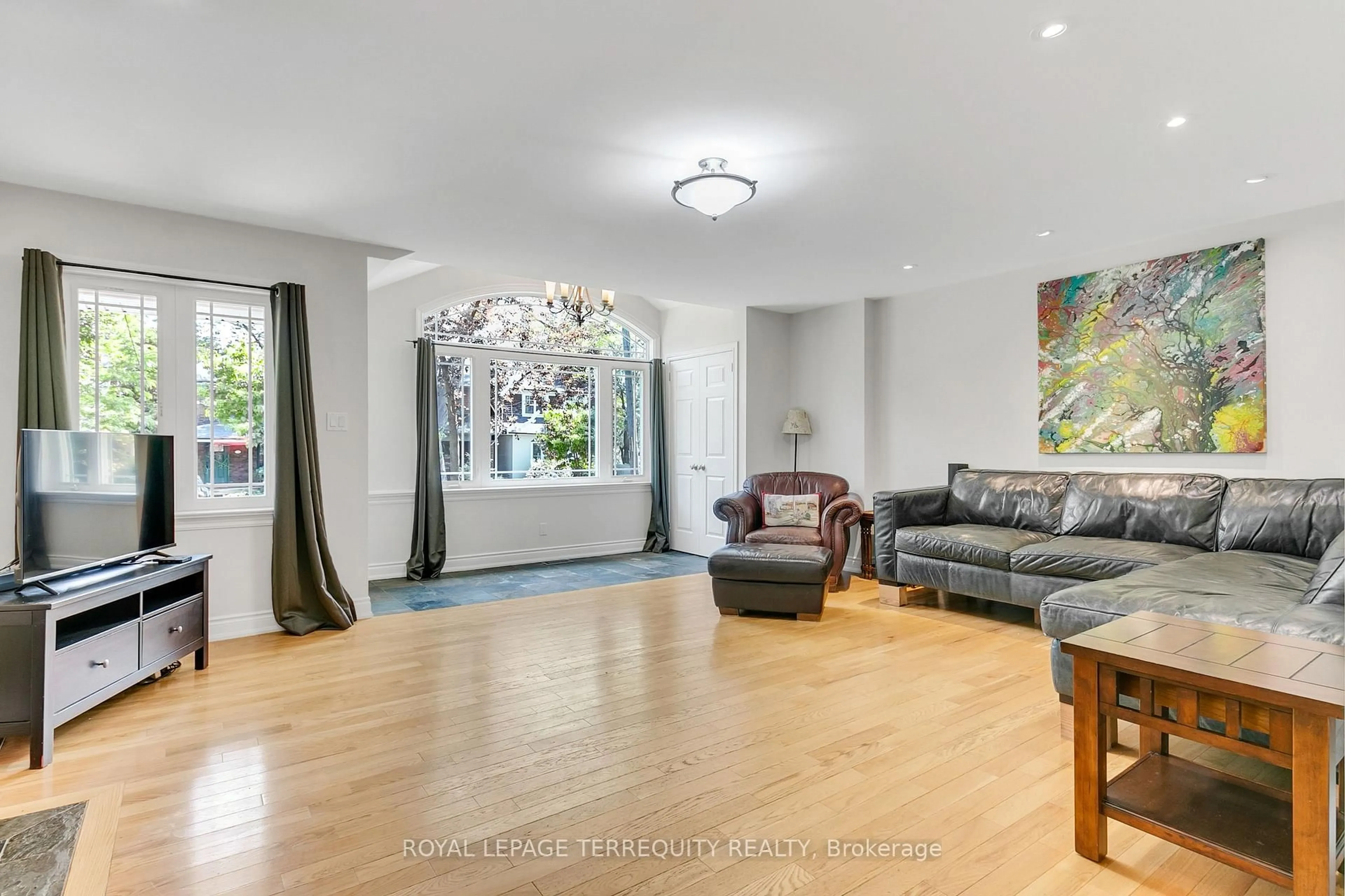 Living room with furniture, unknown for 57 Primrose Ave, Toronto Ontario M8V 1P7