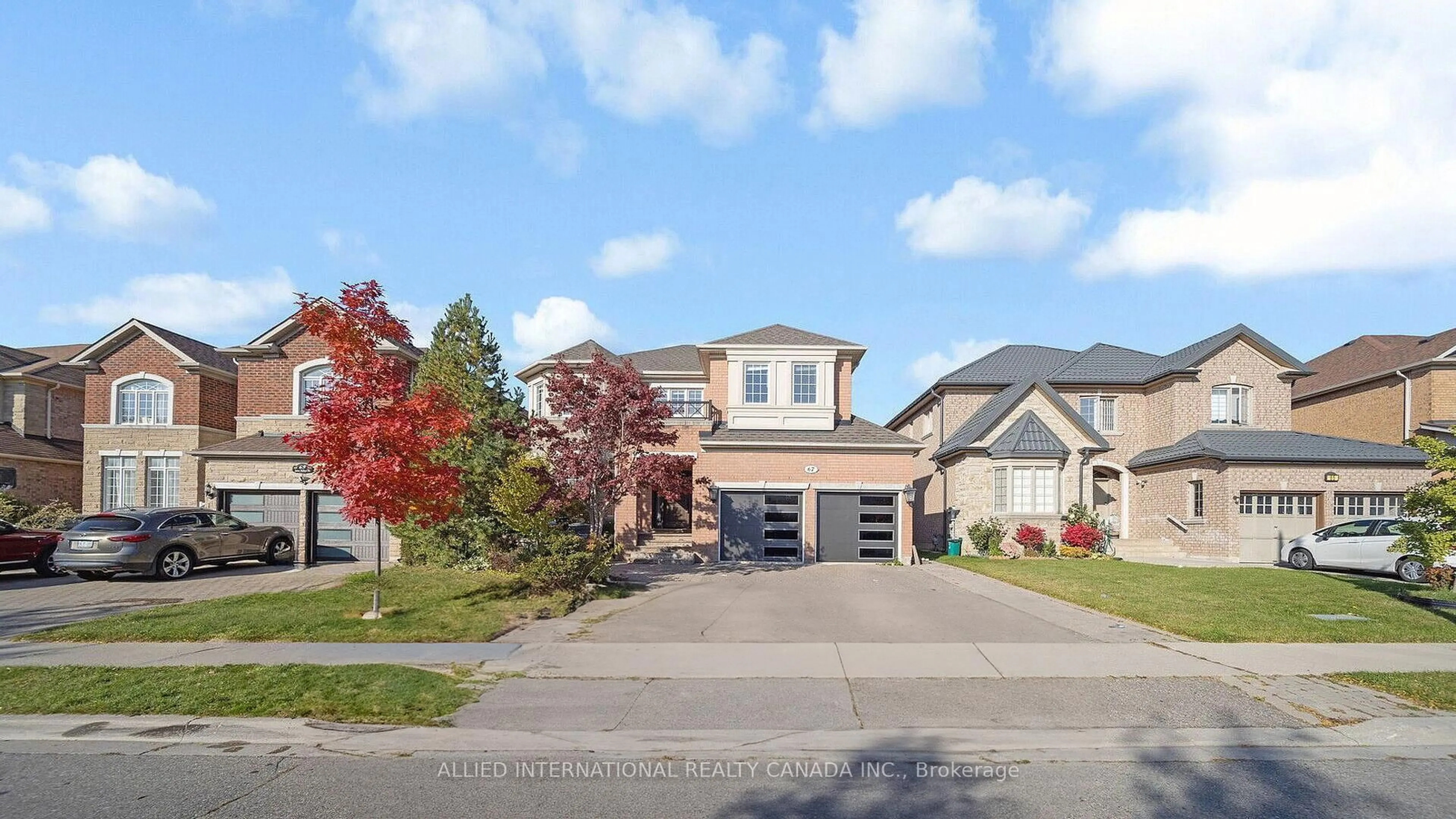 Home with brick exterior material, street for 67 Saint Hubert Dr, Brampton Ontario L6P 1Y5