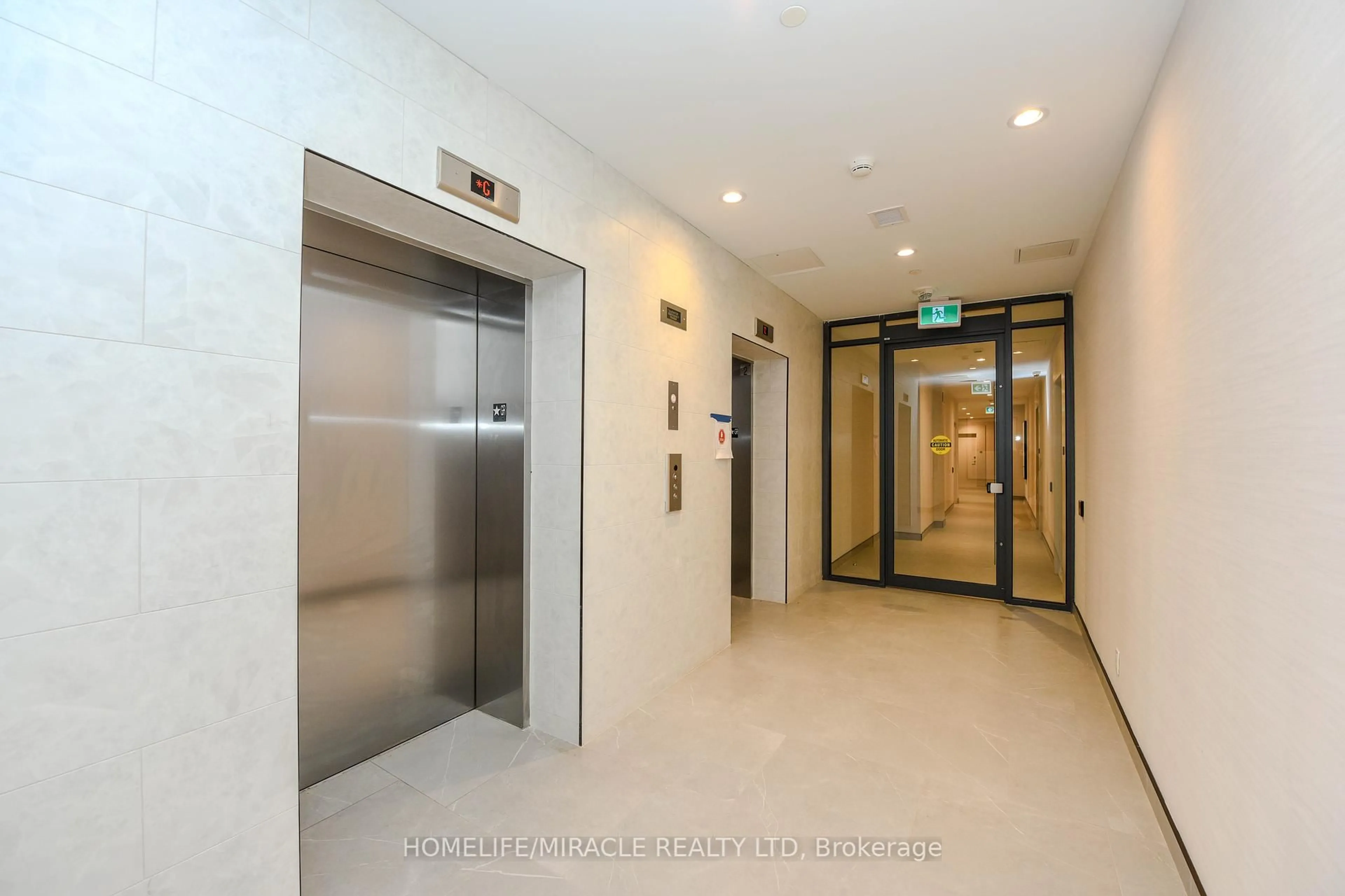 Indoor foyer for 225 Veterans Dr #308, Brampton Ontario L7A 0B6