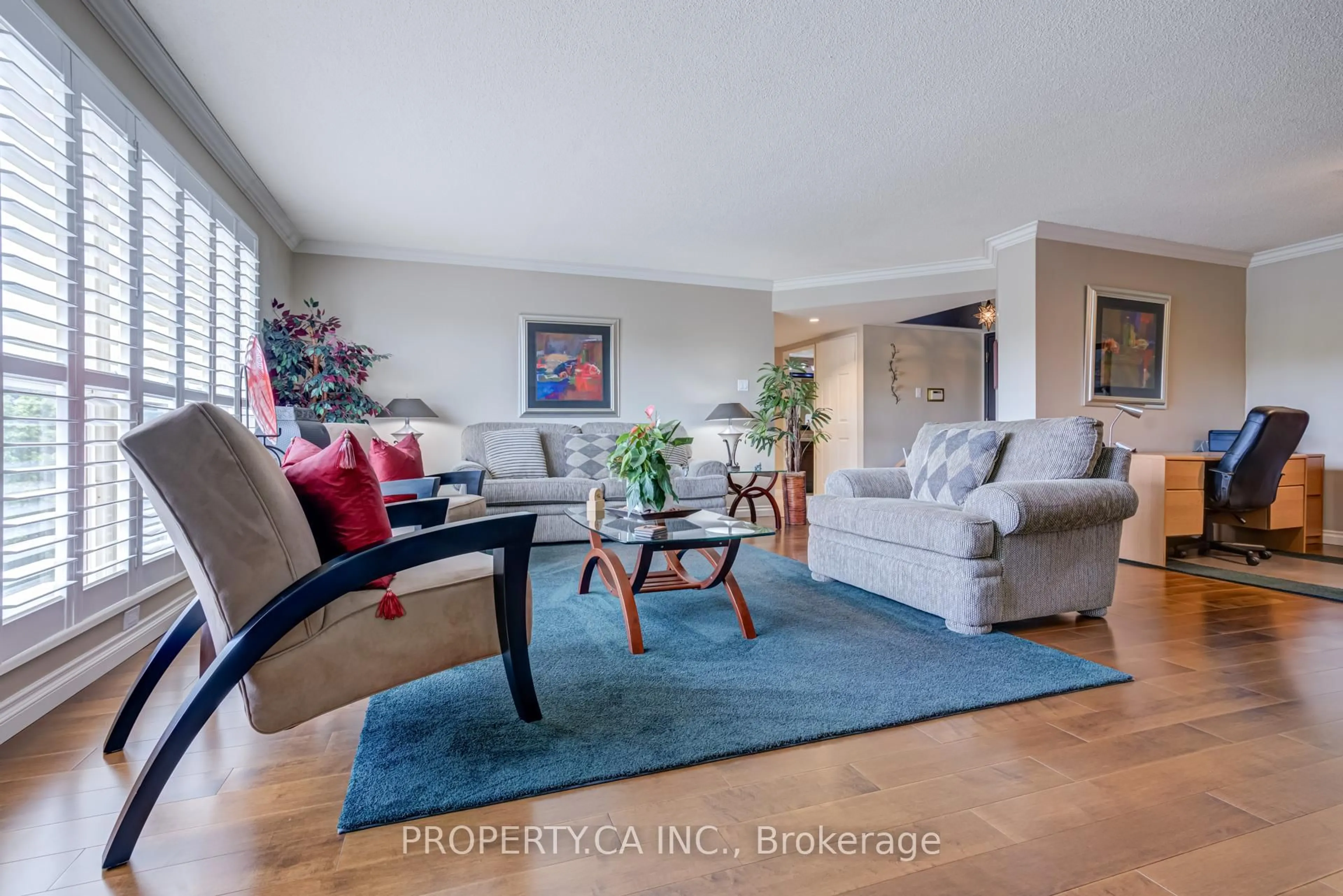 Living room with furniture, unknown for 1700 The Collegeway #501, Mississauga Ontario L5L 4M2