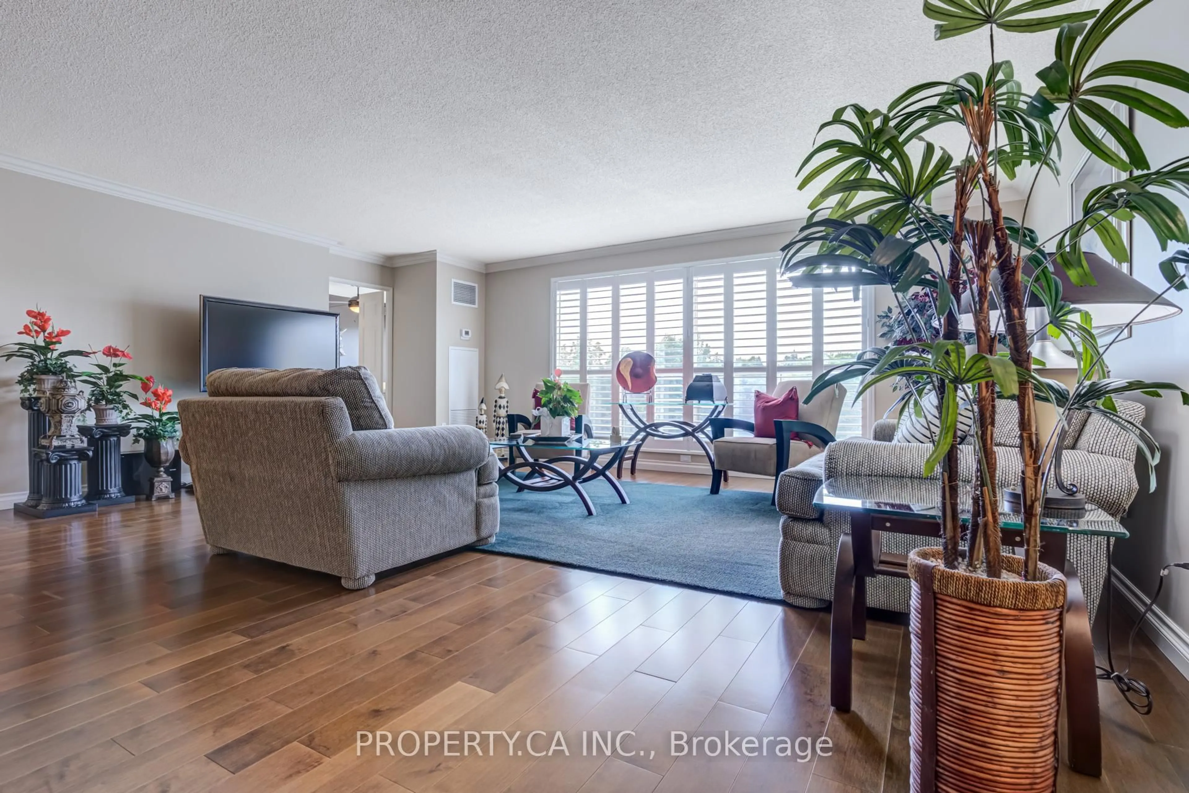 Living room with furniture, unknown for 1700 The Collegeway #501, Mississauga Ontario L5L 4M2