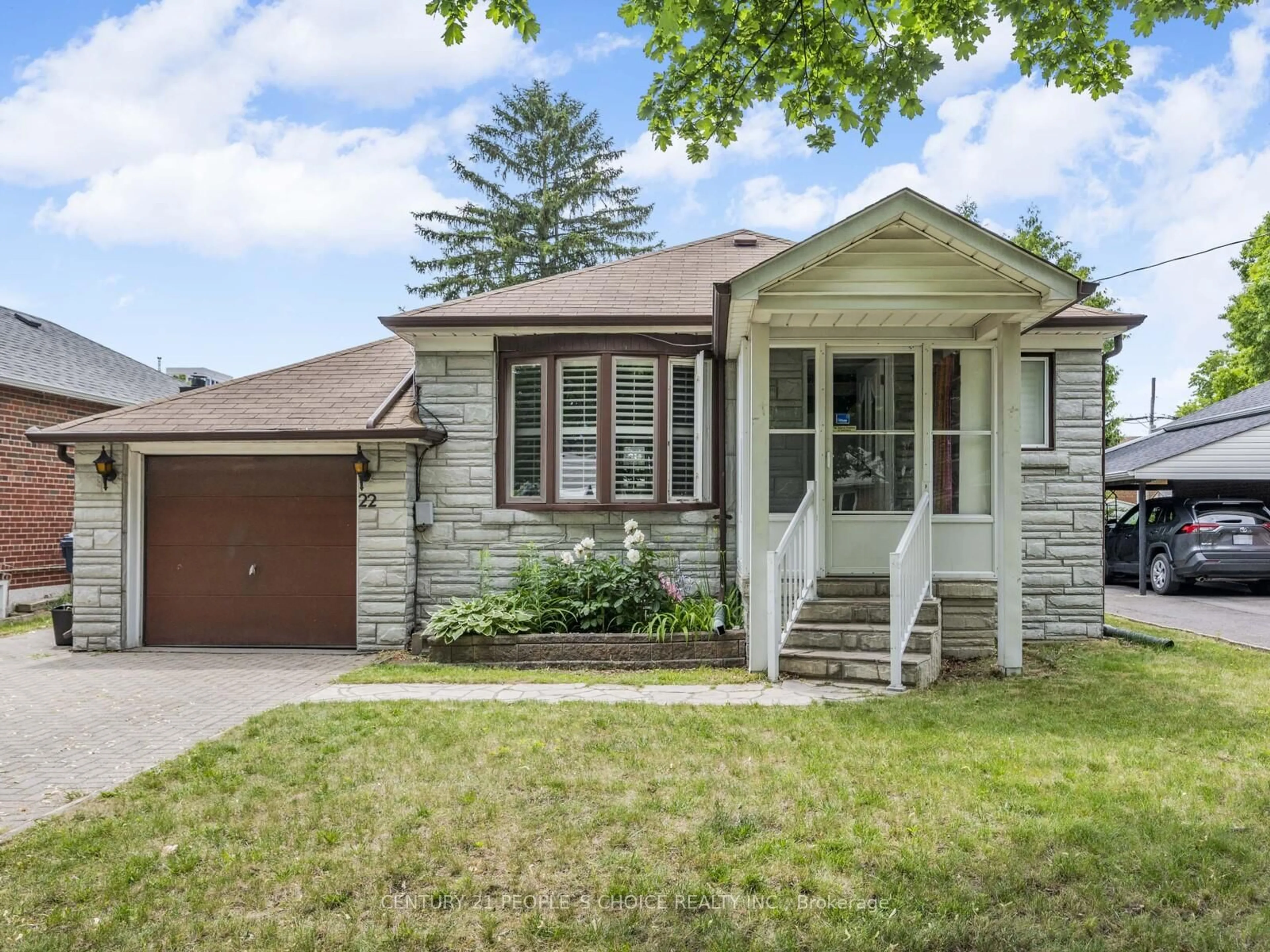 Home with brick exterior material, street for 22 Chartwell Rd, Toronto Ontario M8Z 4E8