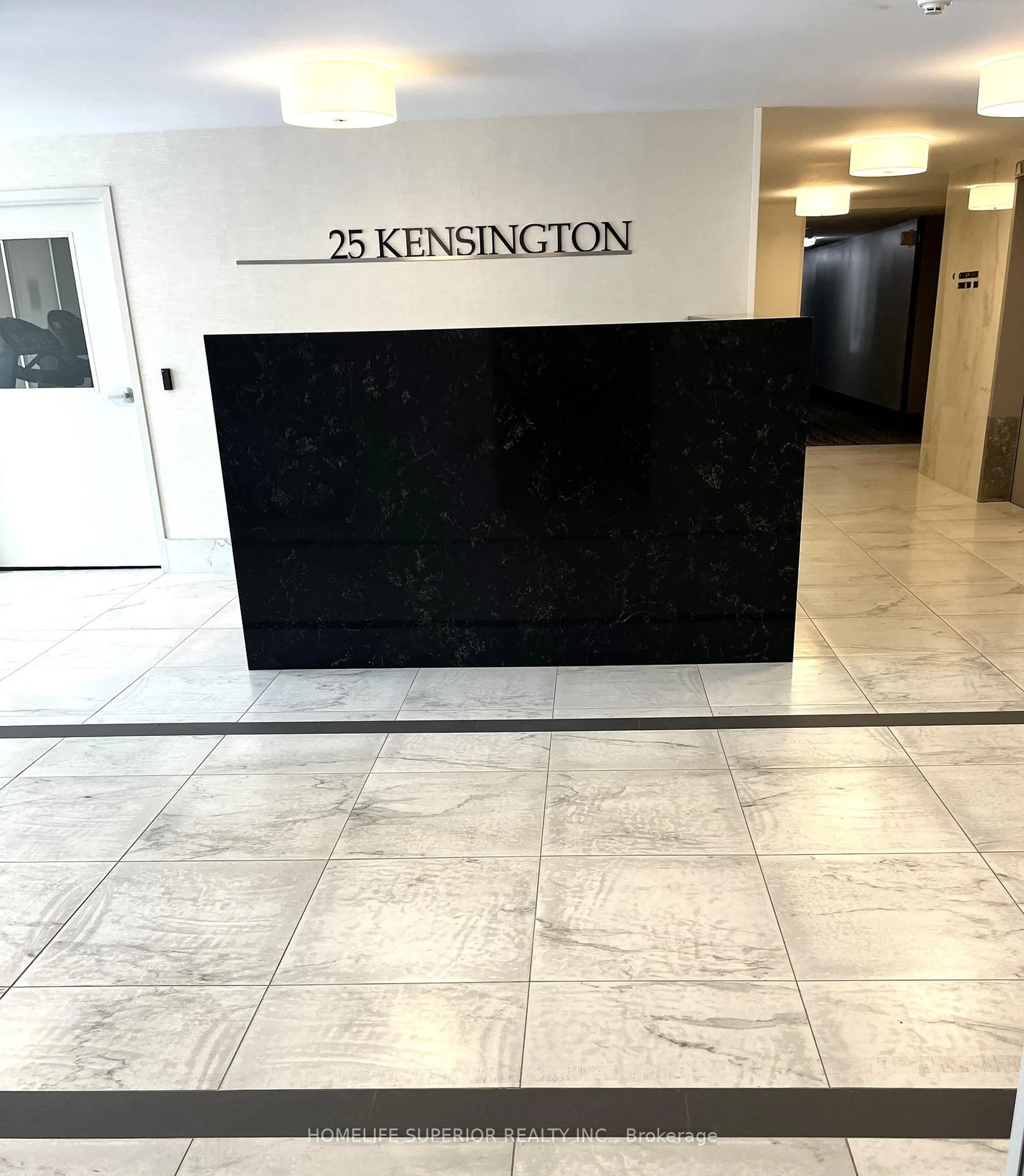 Lobby for 25 Kensington Rd #1011, Brampton Ontario L6T 3W8