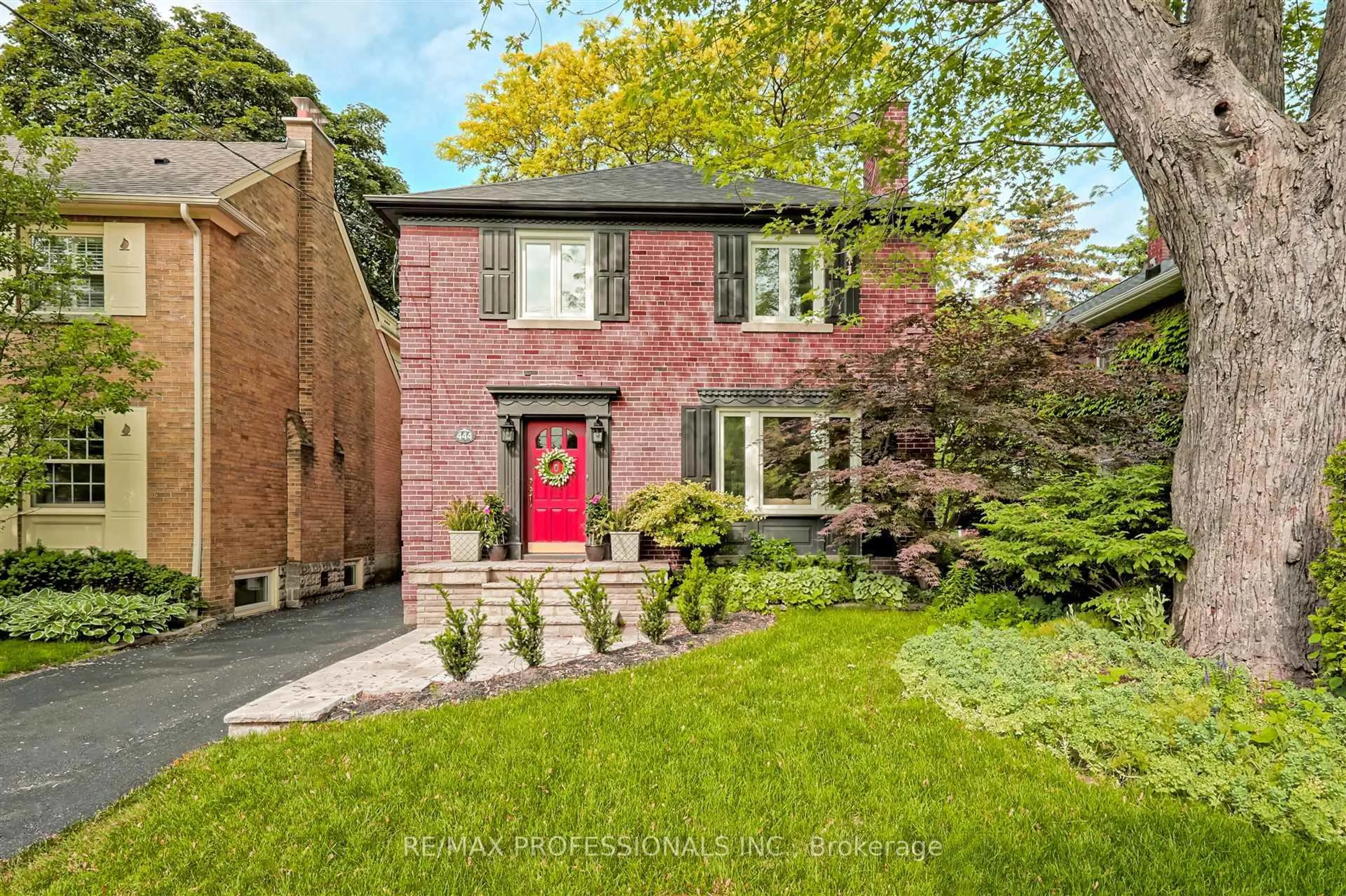 Home with brick exterior material, street for 444 Prince Edward Dr, Toronto Ontario M8X 2M1