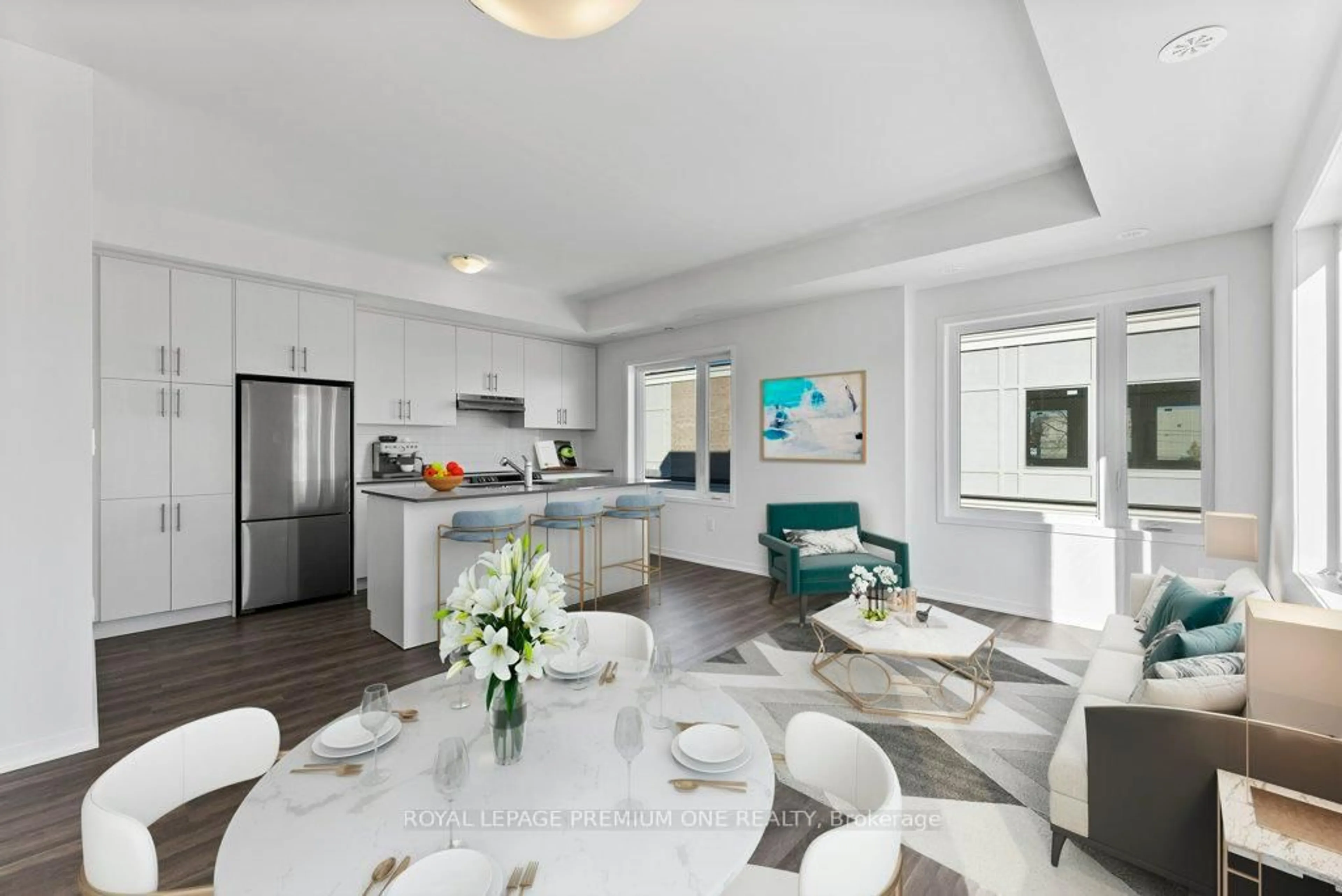 Open concept kitchen, unknown for 10 Lloyd Janes Lane #193, Toronto Ontario M8V 0J6