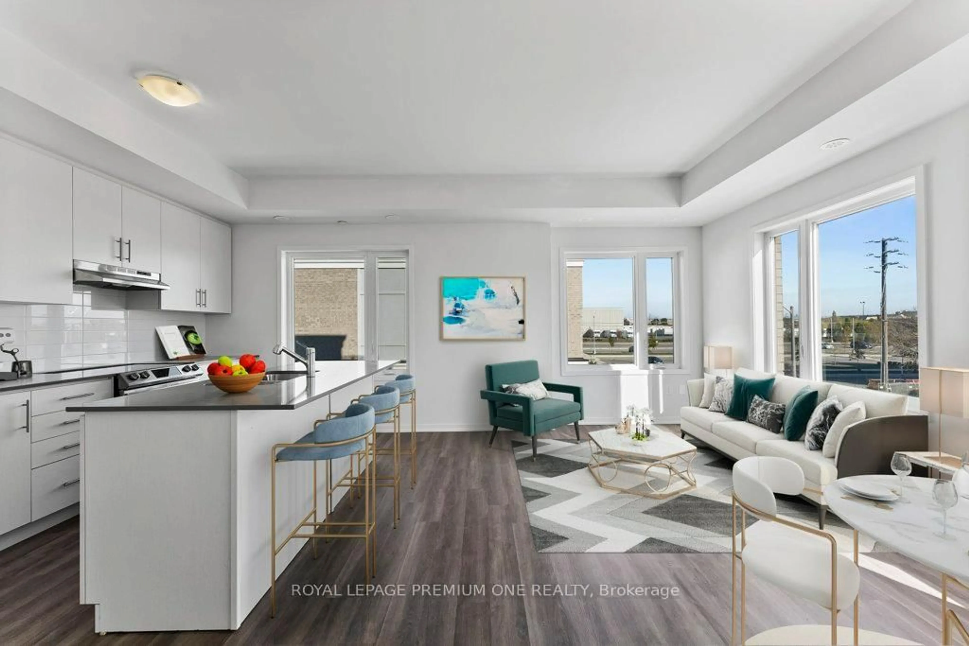 Open concept kitchen, unknown for 10 Lloyd Janes Lane #193, Toronto Ontario M8V 0J6