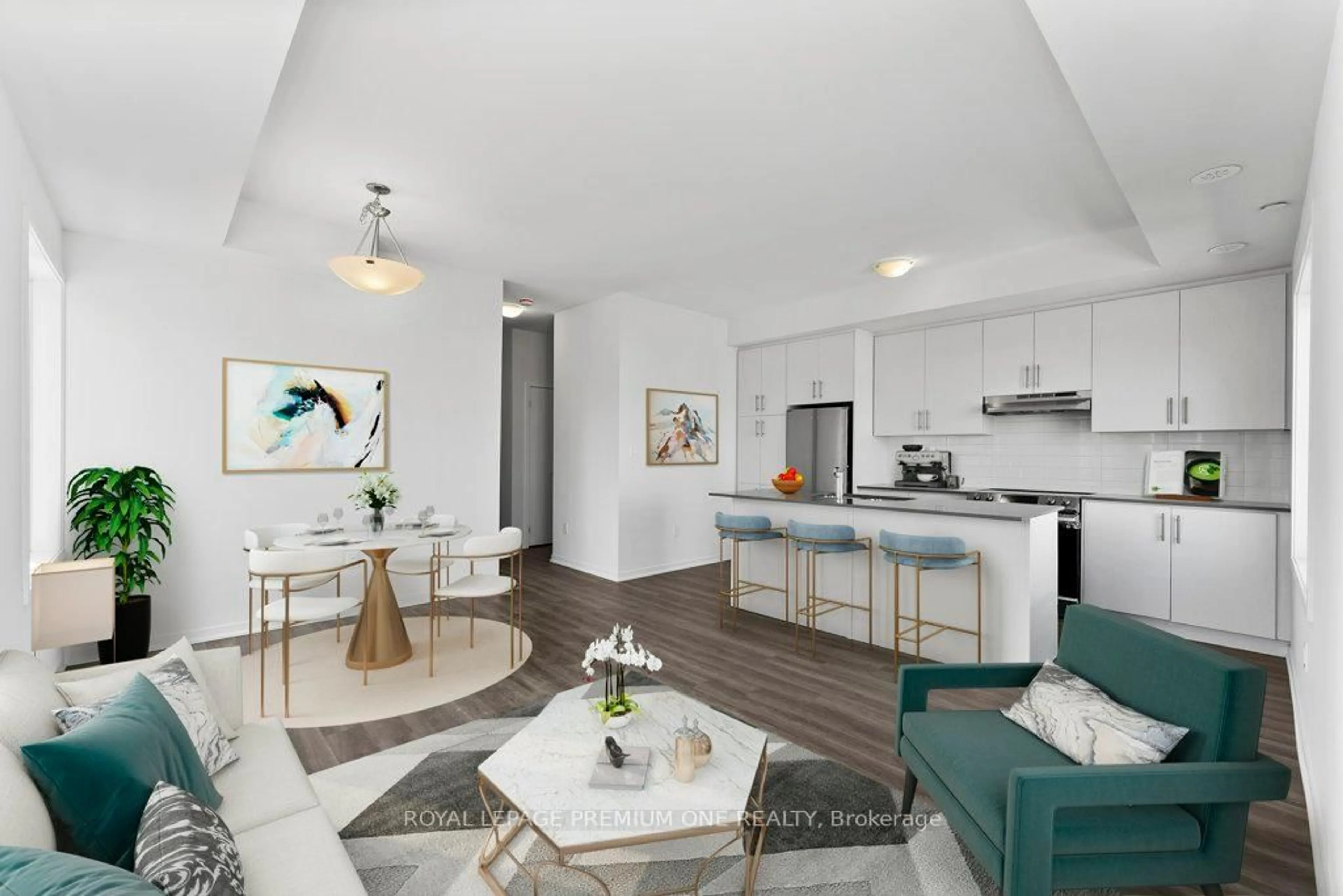 Open concept kitchen, unknown for 10 Lloyd Janes Lane #193, Toronto Ontario M8V 0J6