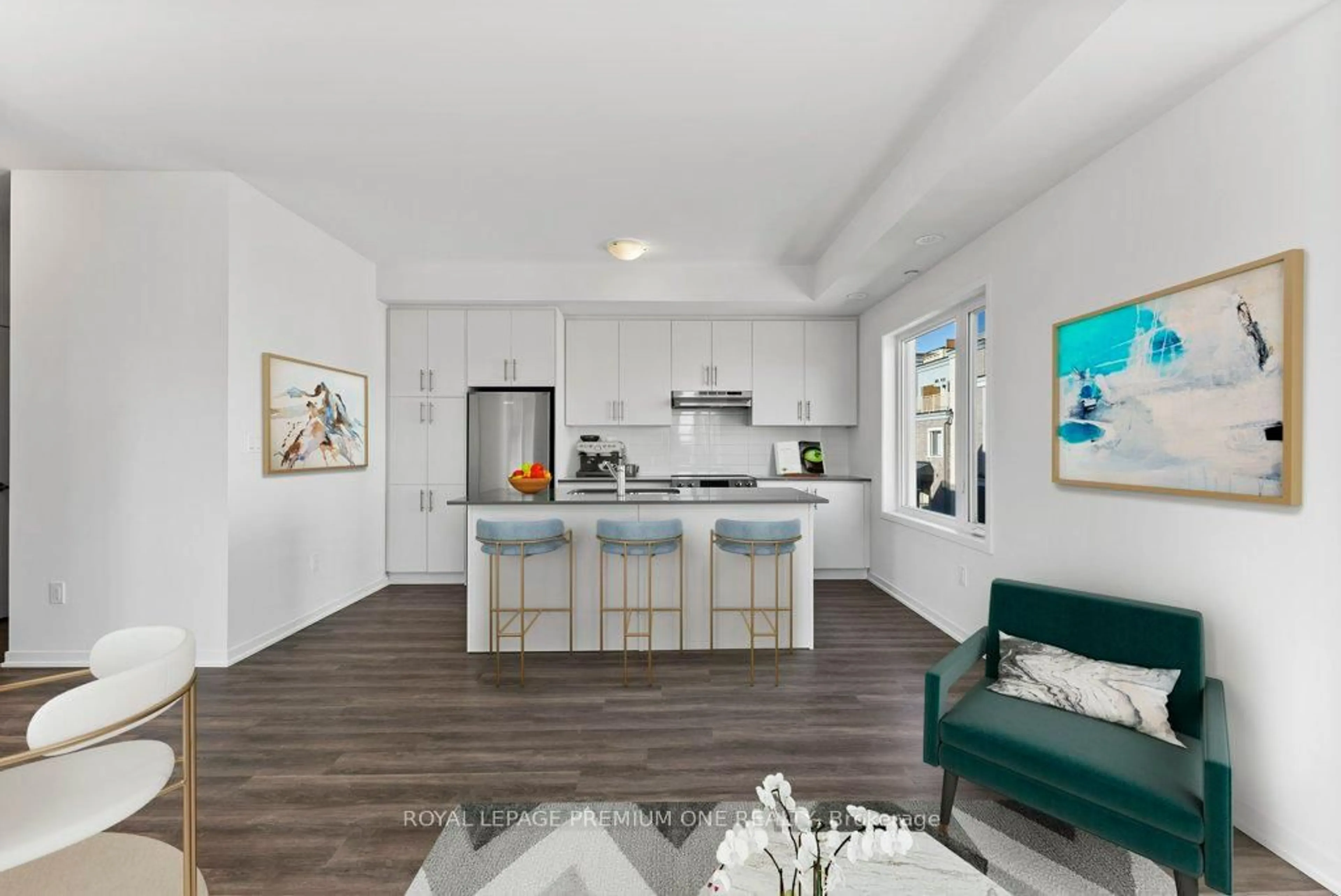 Open concept kitchen, unknown for 10 Lloyd Janes Lane #193, Toronto Ontario M8V 0J6