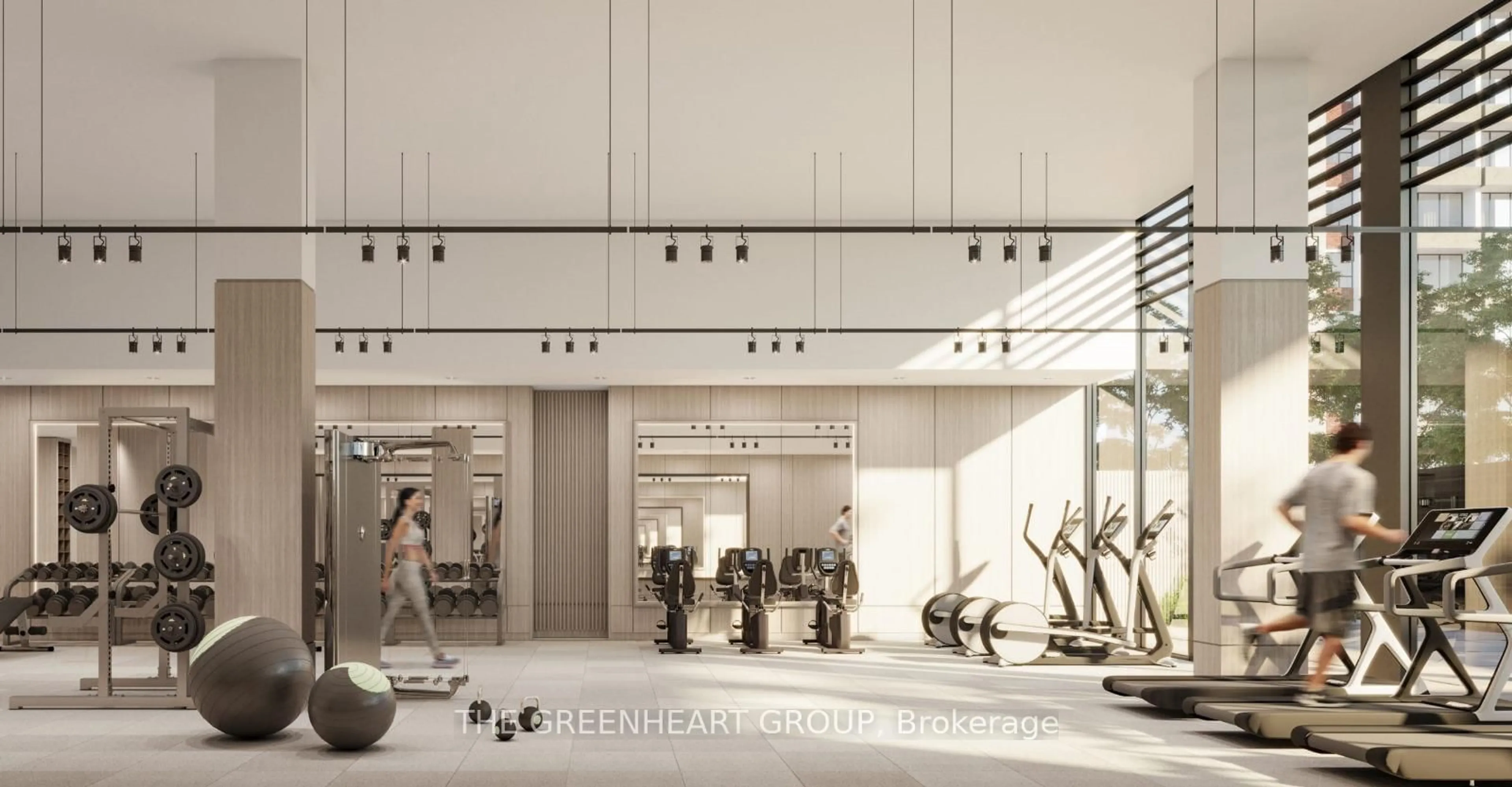 Gym or fitness room for 28 Ann St #2210, Mississauga Ontario L5G 0E1