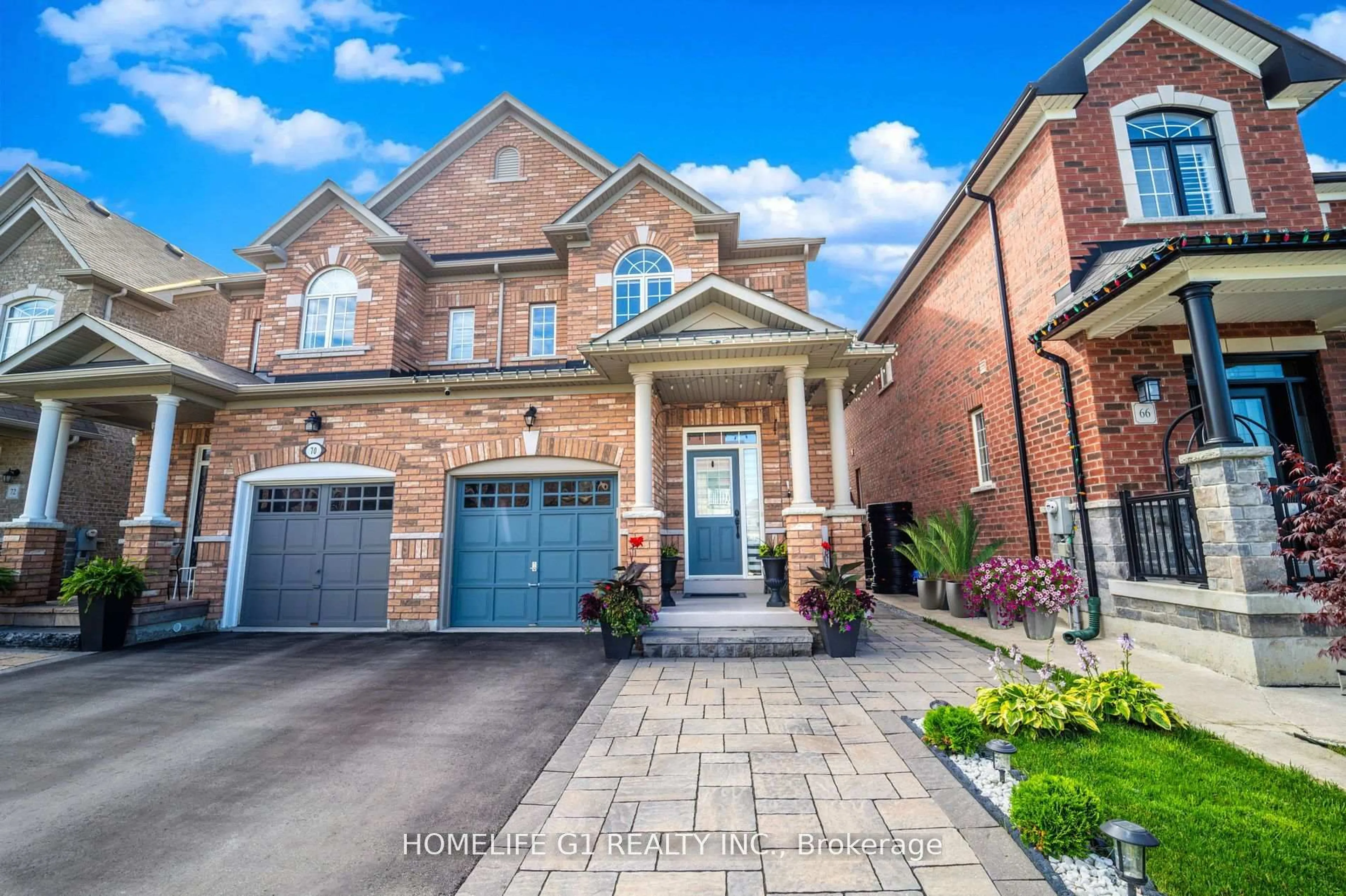 Home with brick exterior material, street for 68 Lesabre Cres, Brampton Ontario L6P 0W4