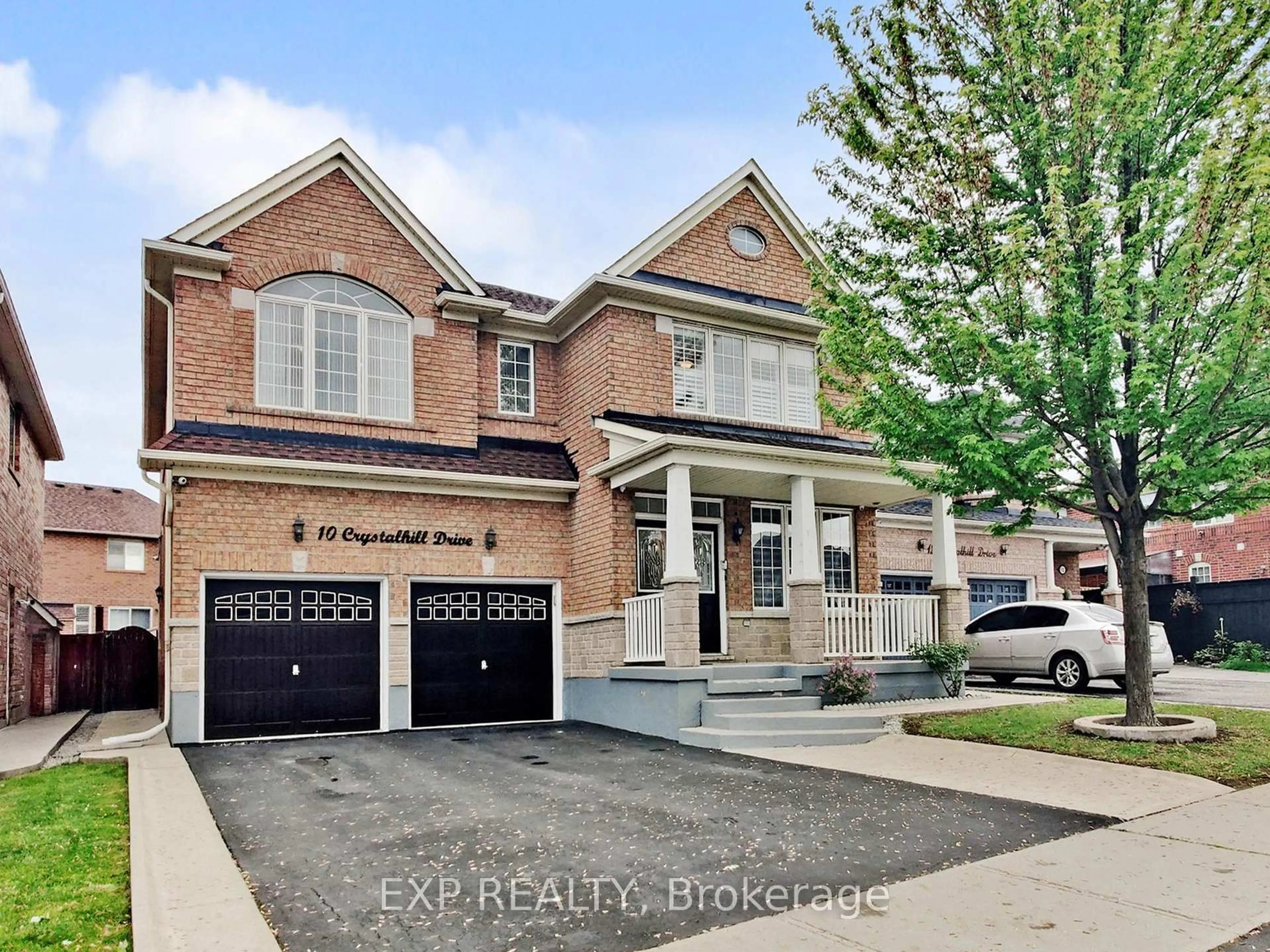 Home with brick exterior material, street for 10 Crystalhill Dr, Brampton Ontario L6P 2T1