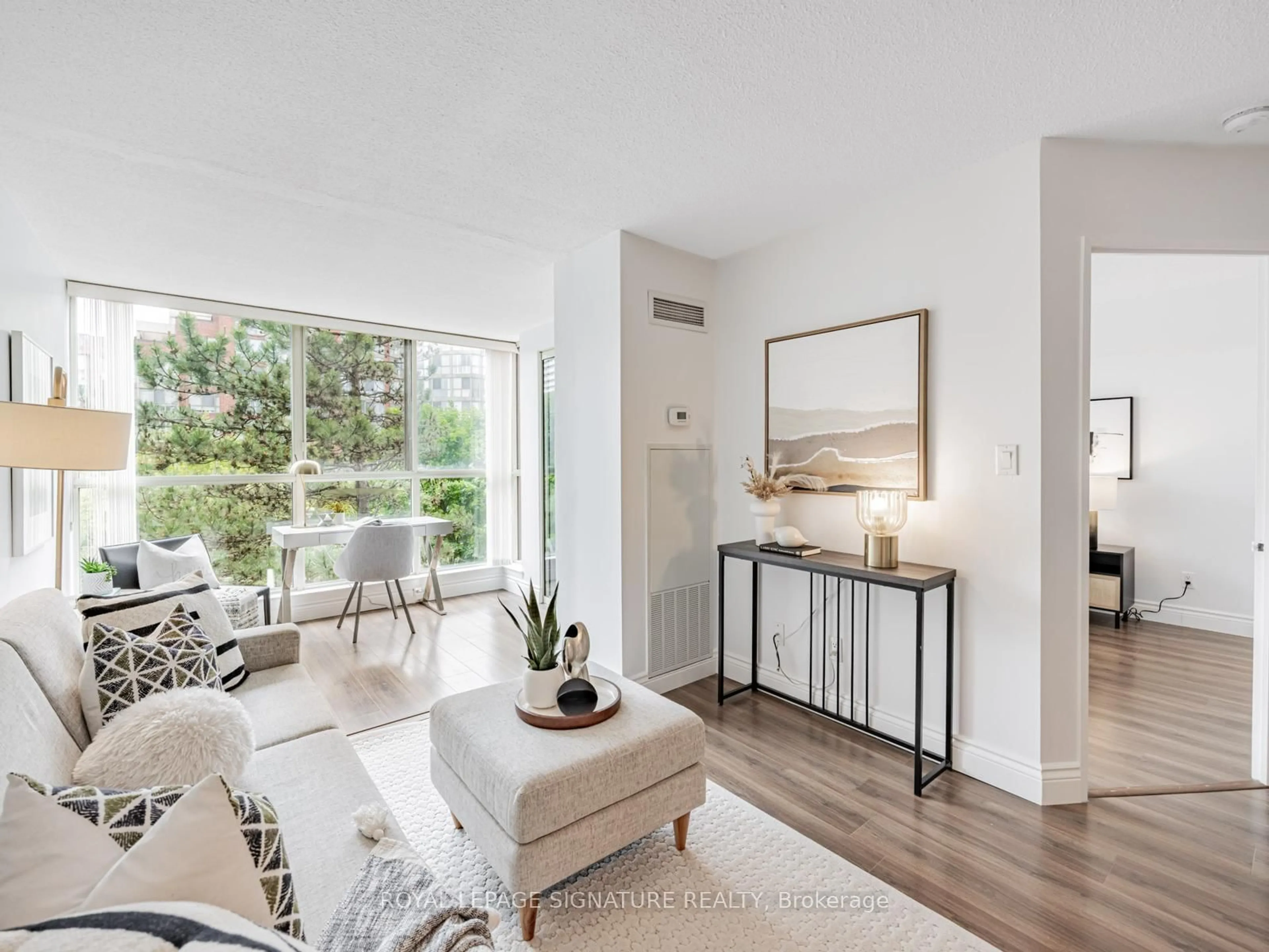 Living room with furniture, unknown for 24 Southport St #450, Toronto Ontario M6S 4Z1