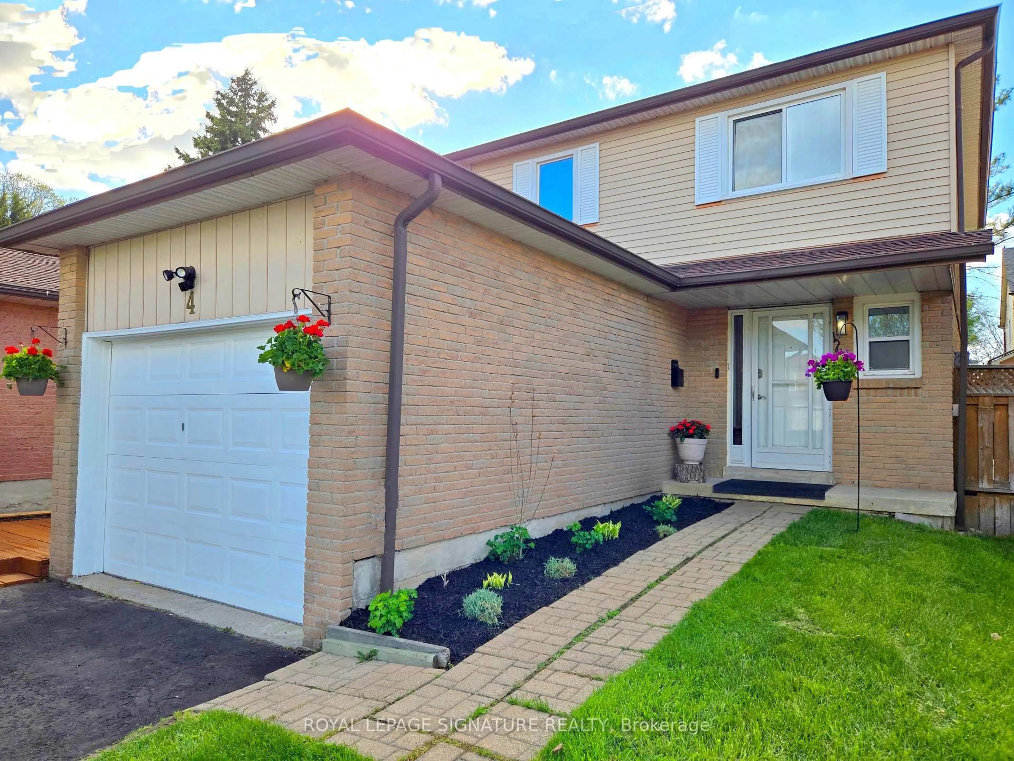 Home with brick exterior material, street for 4 Greenleaf Cres, Brampton Ontario L6X 2V6