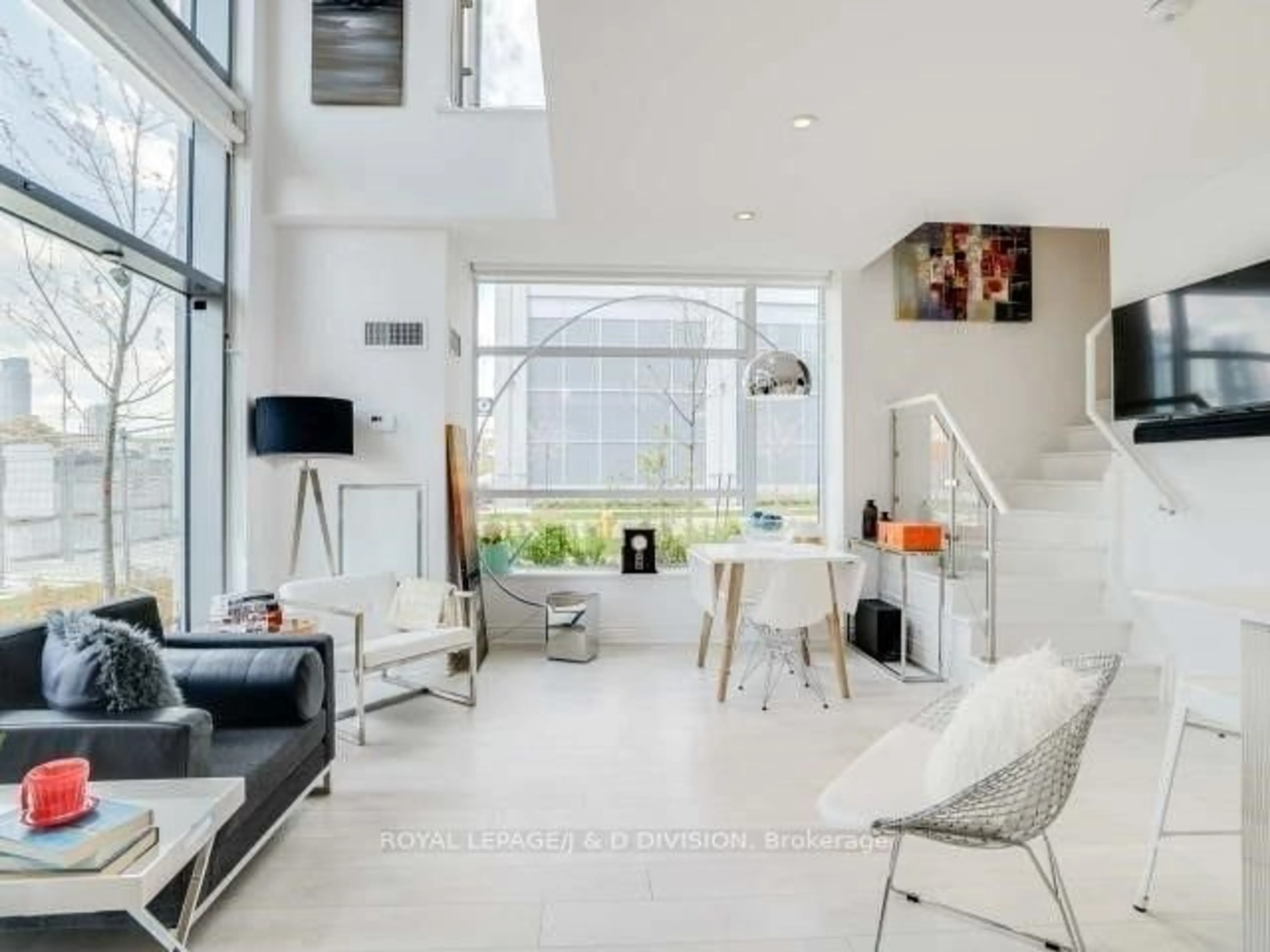 Living room with furniture, unknown for 80 Marine Parade Dr #WL08, Toronto Ontario M8V 0A3