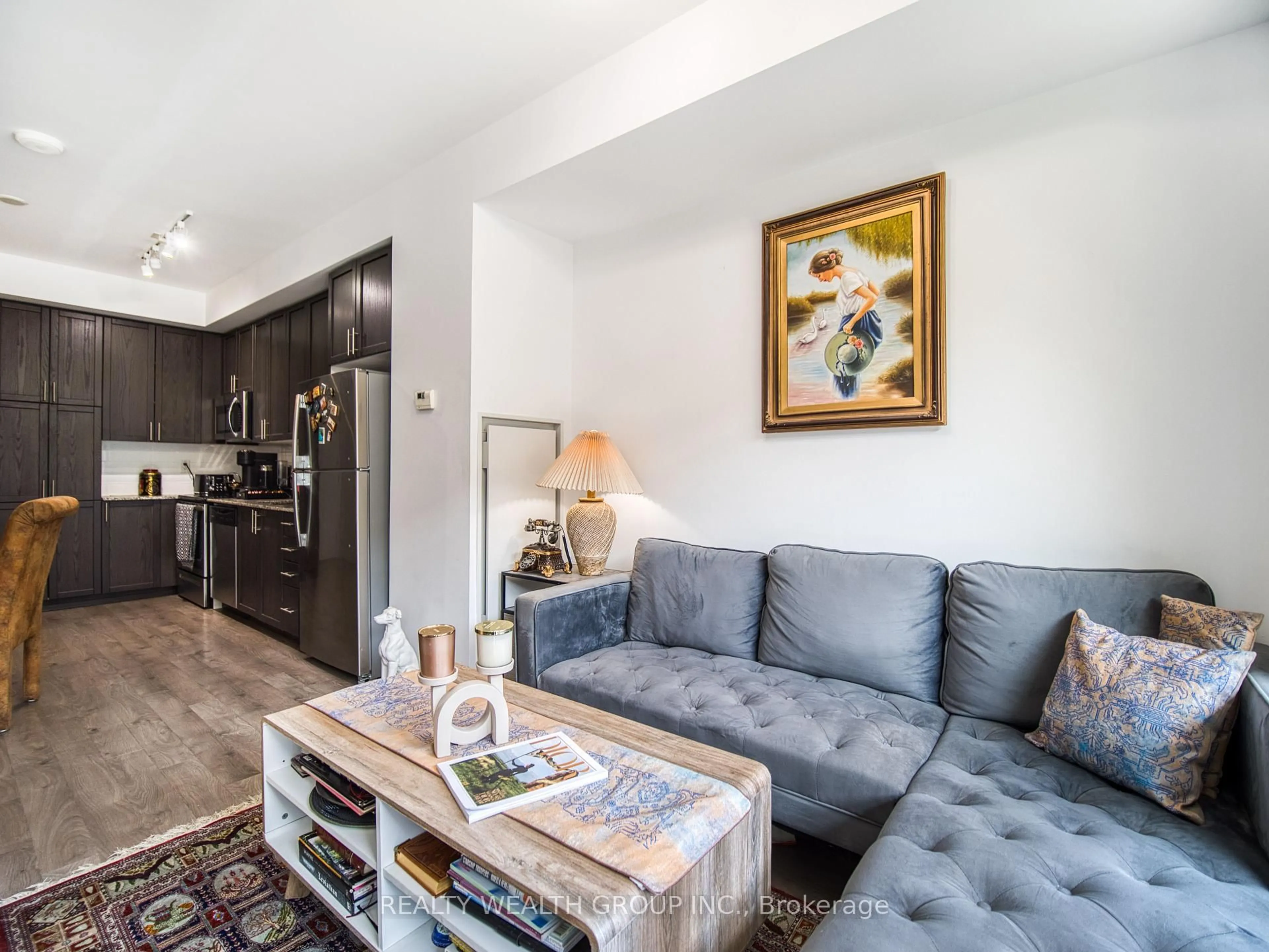 Living room with furniture, unknown for 3091 Dufferin St #610, Toronto Ontario M6A 0C4