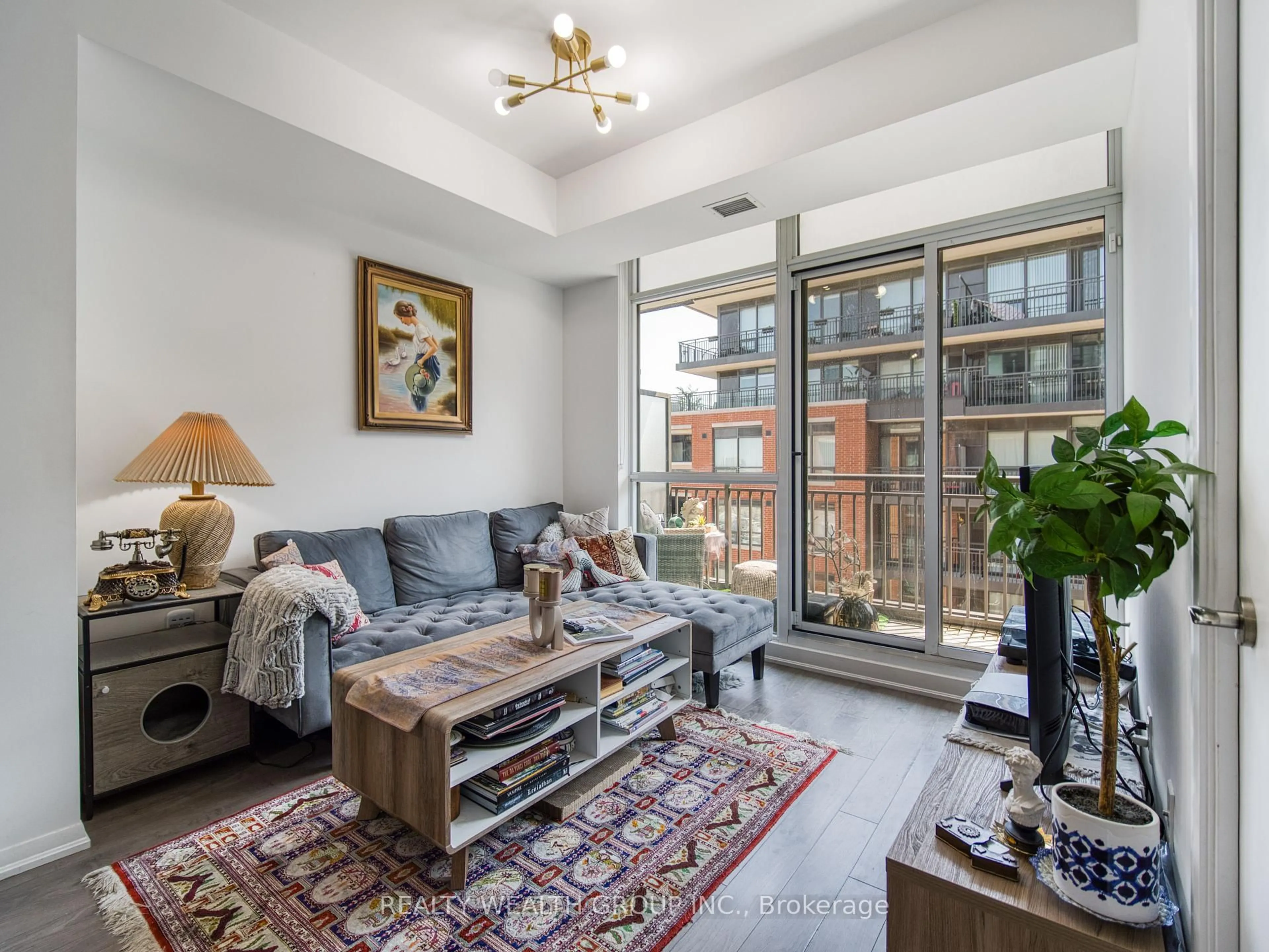 Living room with furniture, unknown for 3091 Dufferin St #610, Toronto Ontario M6A 0C4