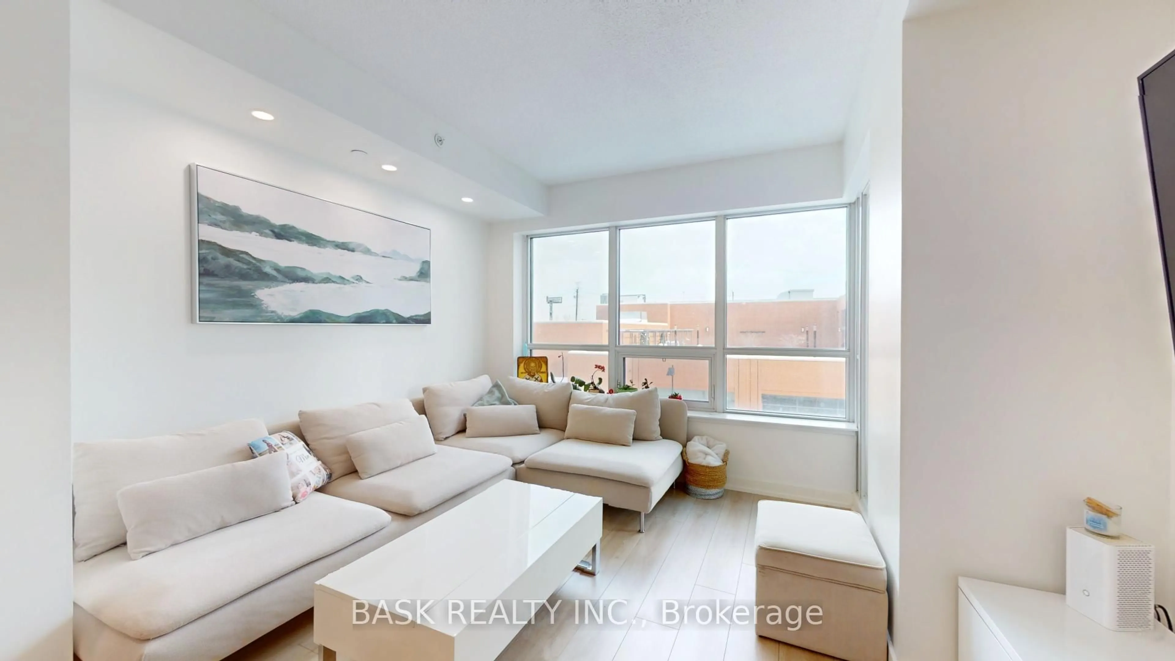 Living room with furniture, unknown for 2220 Lake Shore Blvd #406, Toronto Ontario M8V 0C1