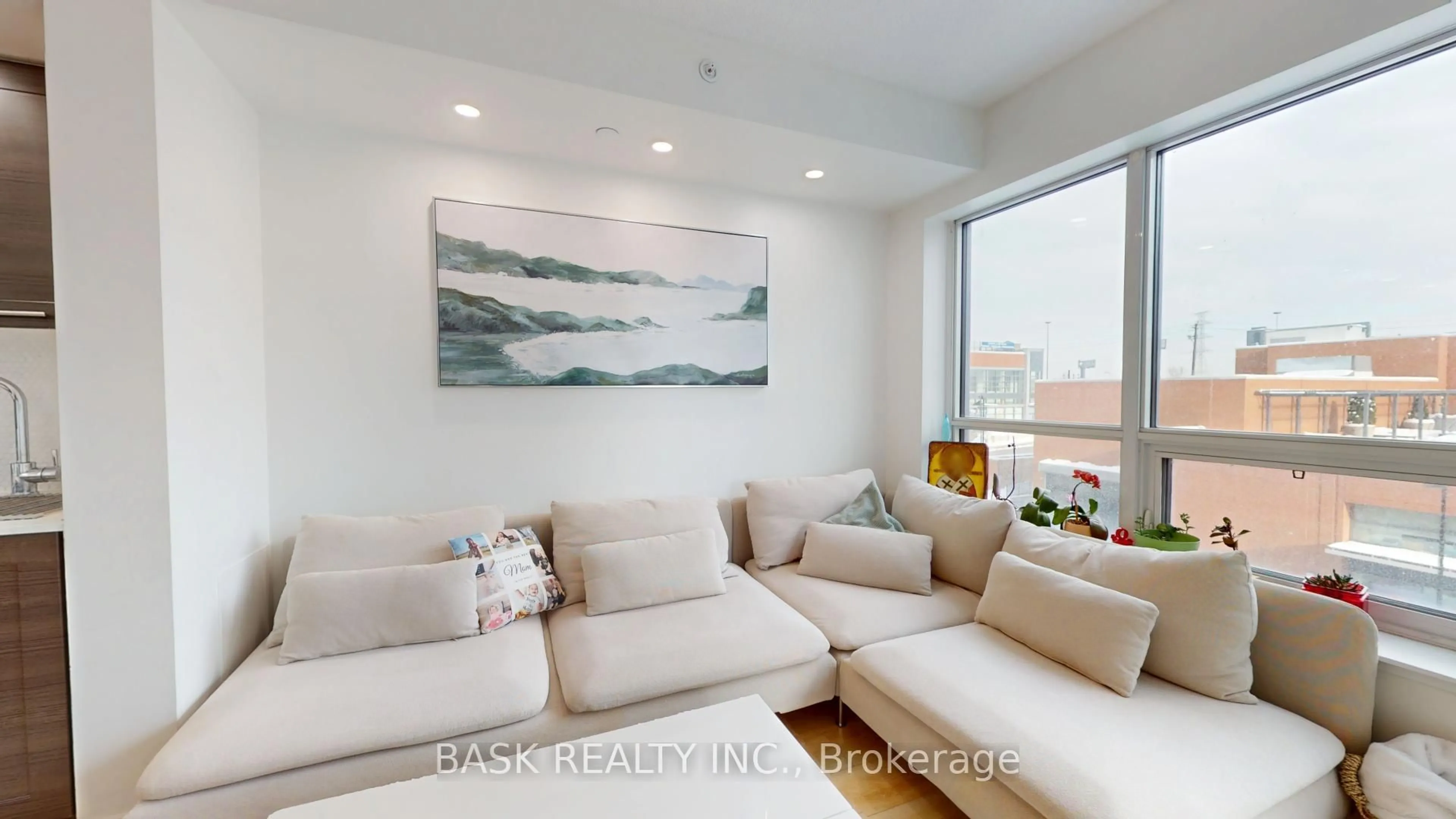 Living room with furniture, unknown for 2220 Lake Shore Blvd #406, Toronto Ontario M8V 0C1