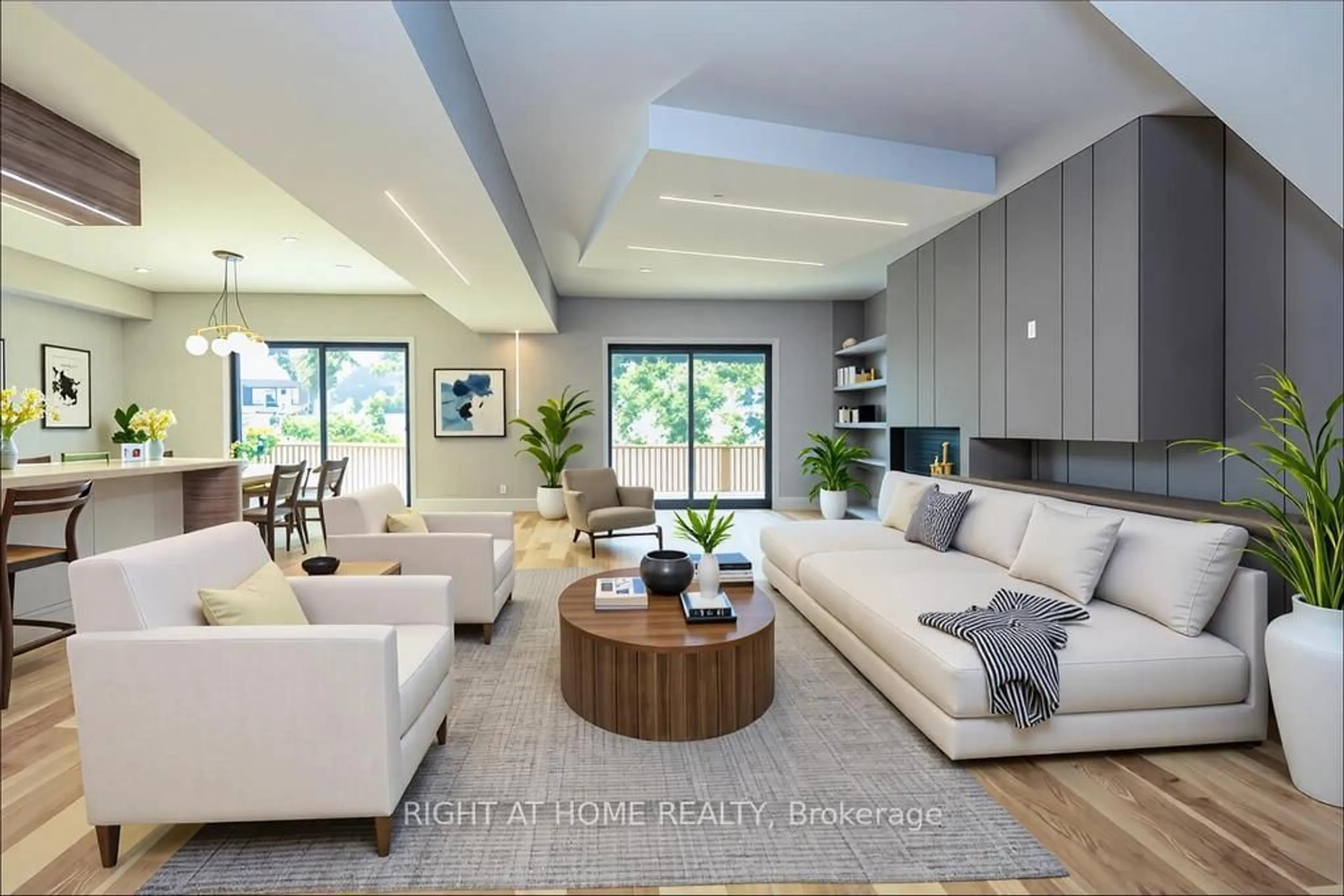 Living room with furniture, unknown for 16 Walsh Ave, Toronto Ontario M9M 1B6
