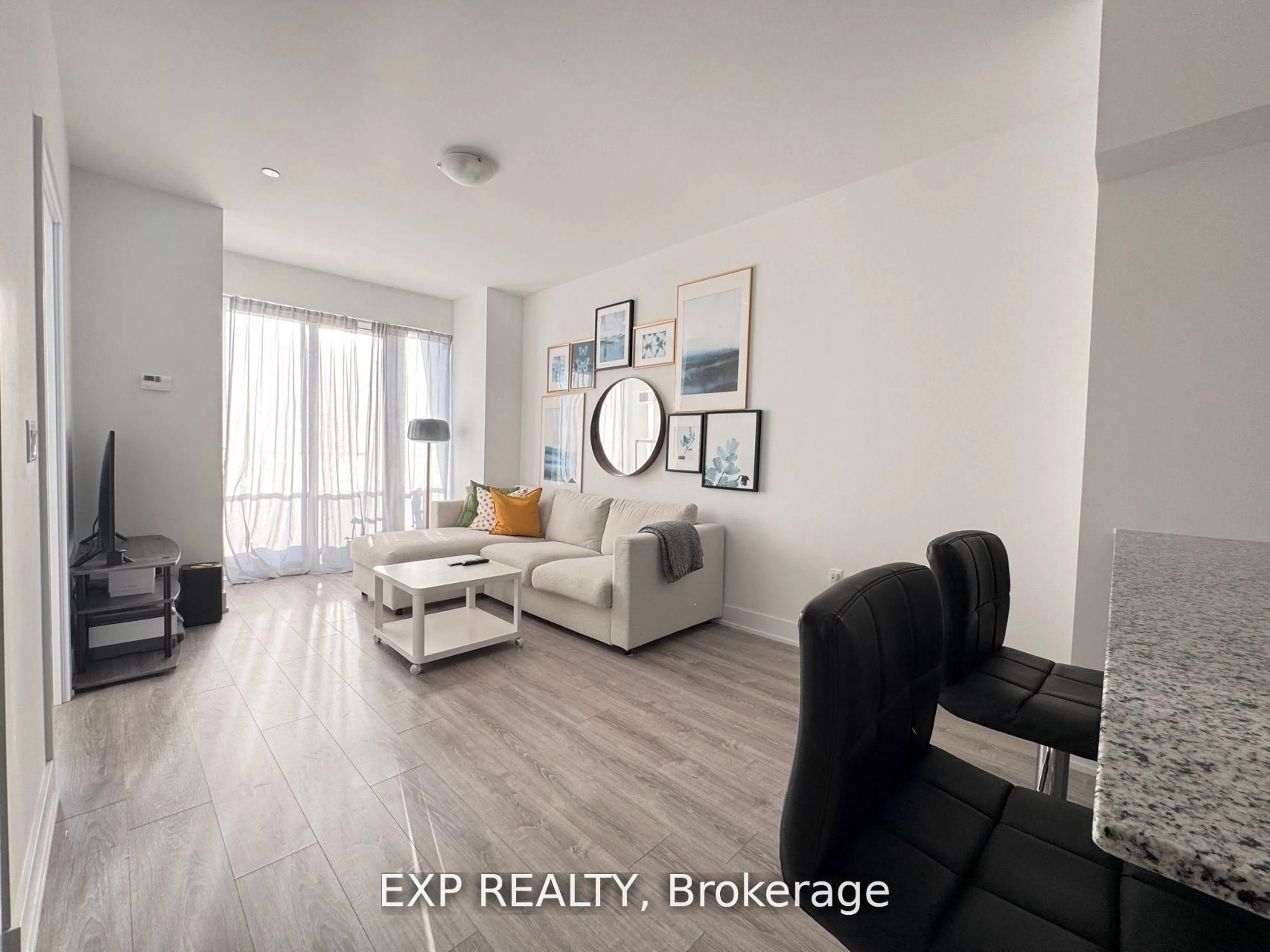 Living room with furniture, unknown for 20 Shore Breeze Dr #2808, Toronto Ontario M8V 0C7