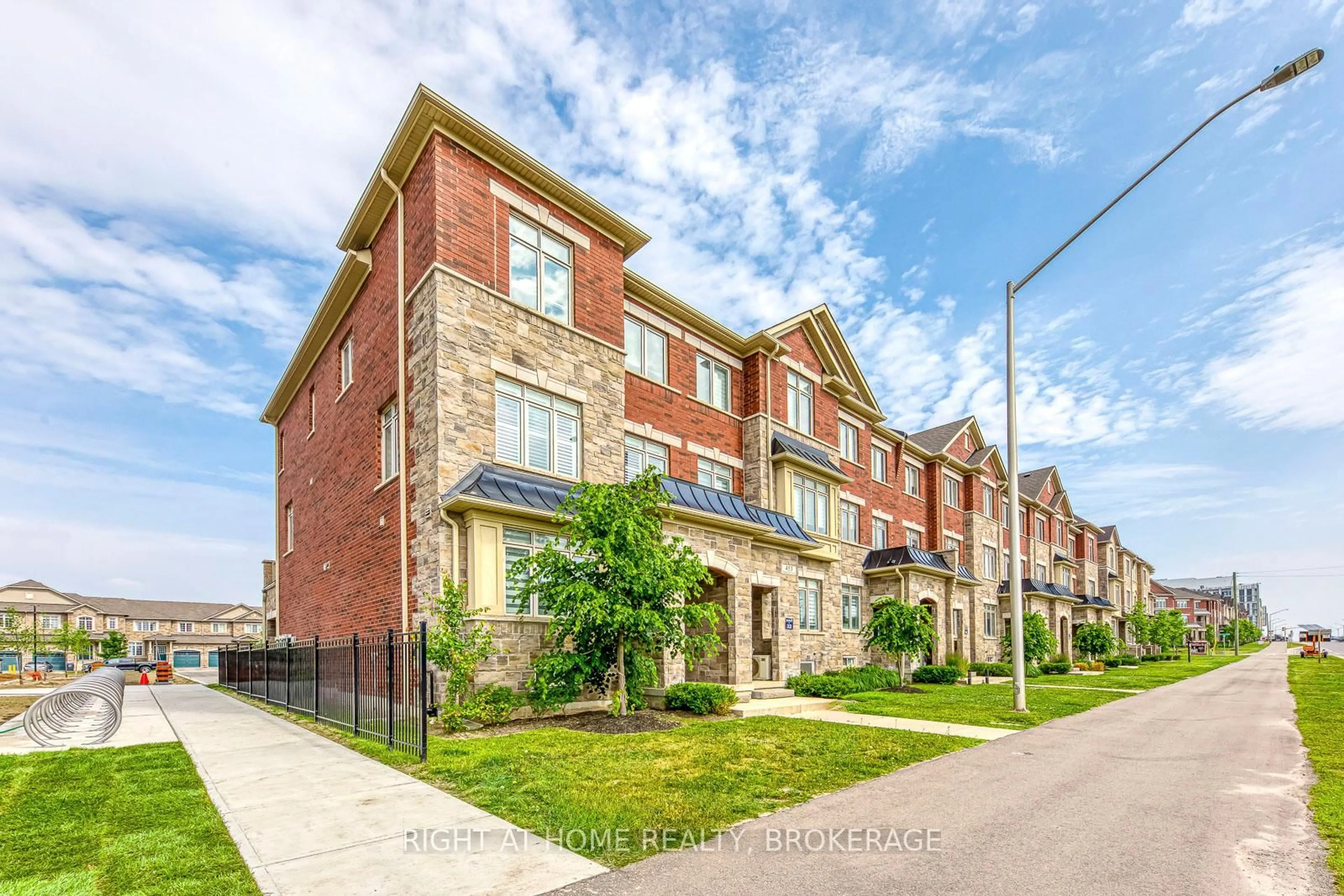 Home with brick exterior material, street for 451 Dundas St, Oakville Ontario L6H 3P4