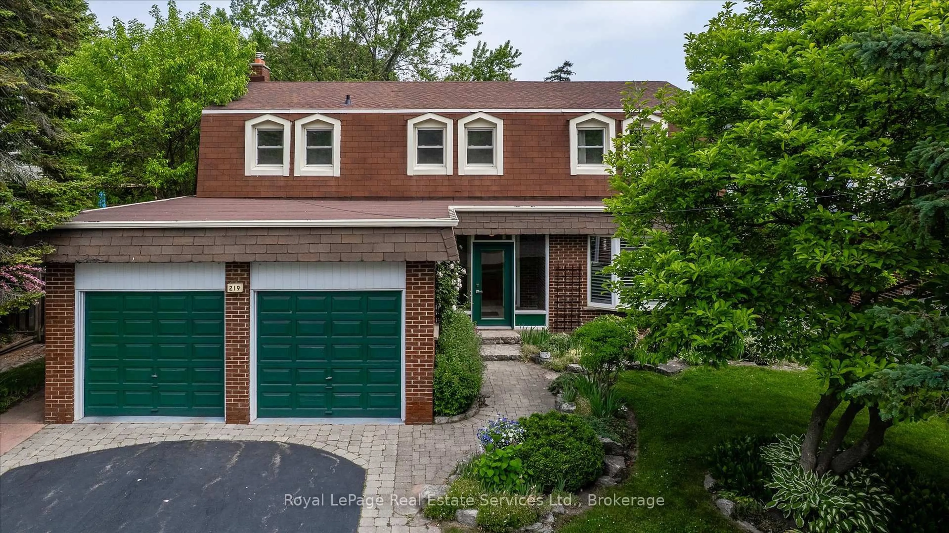 Home with brick exterior material, street for 219 Spring Garden Rd, Oakville Ontario L6L 5H3