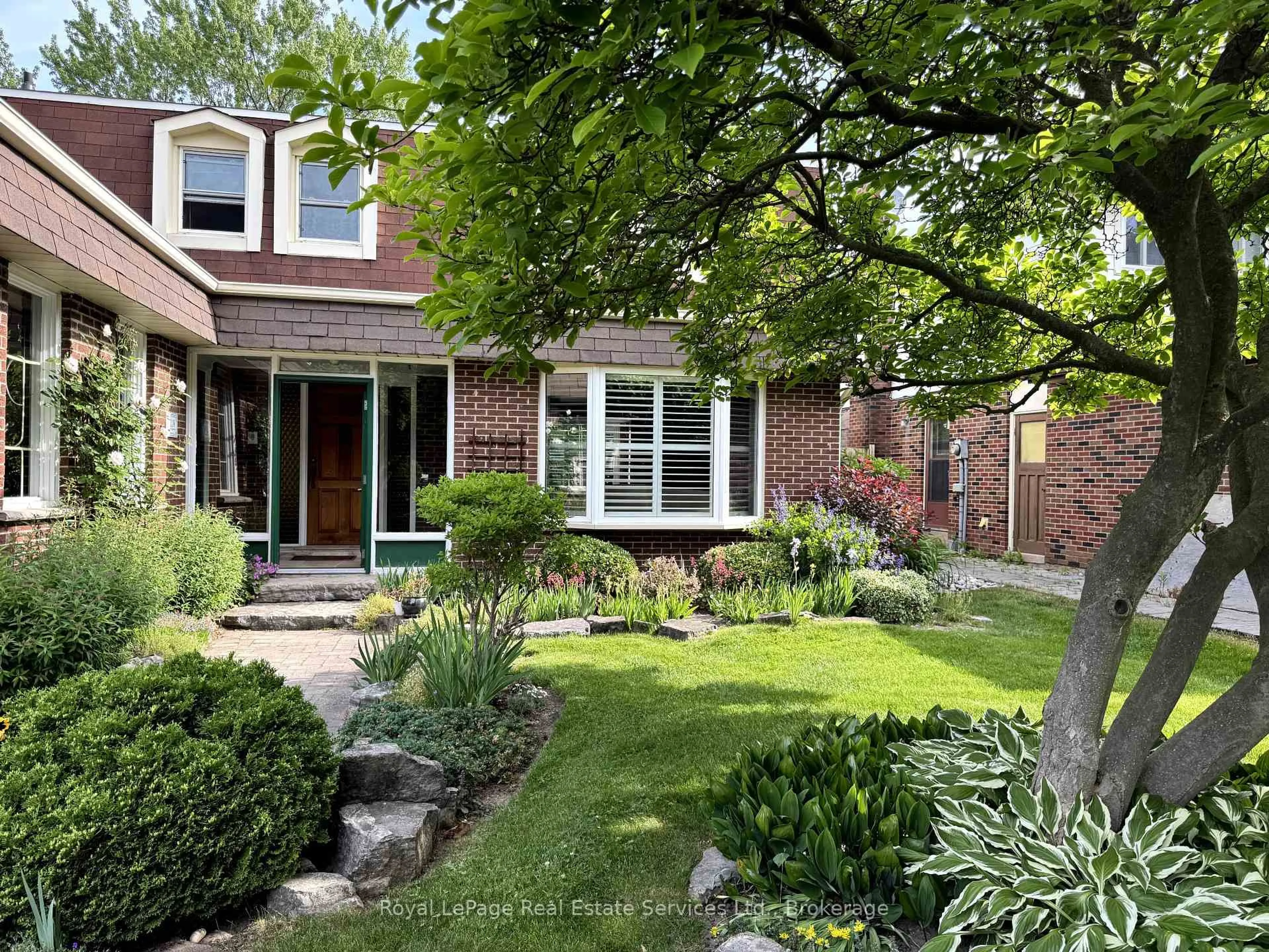 Home with brick exterior material, street for 219 Spring Garden Rd, Oakville Ontario L6L 5H3
