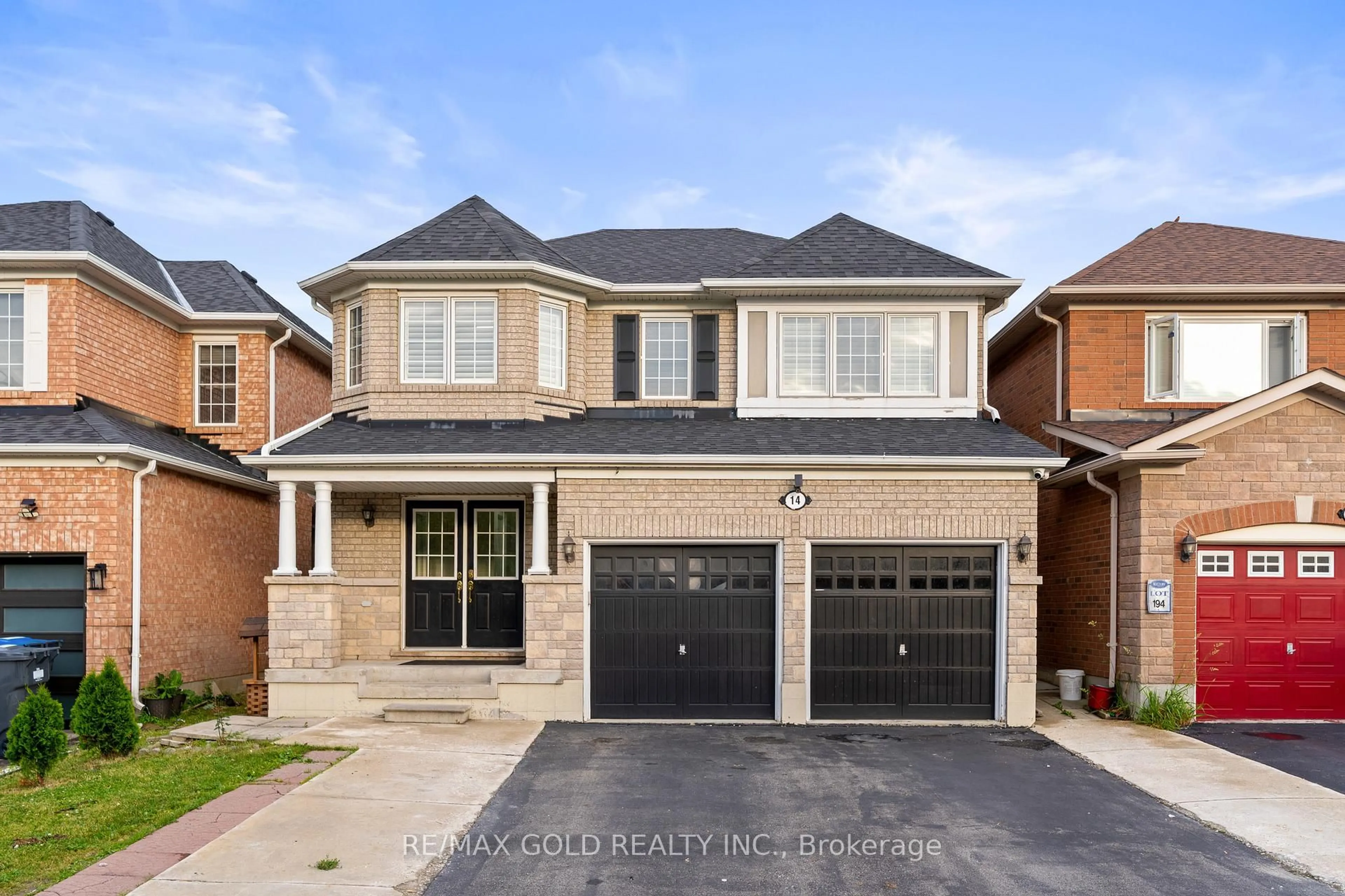 Home with brick exterior material, street for 14 Gaspe Rd, Brampton Ontario L6S 0A4