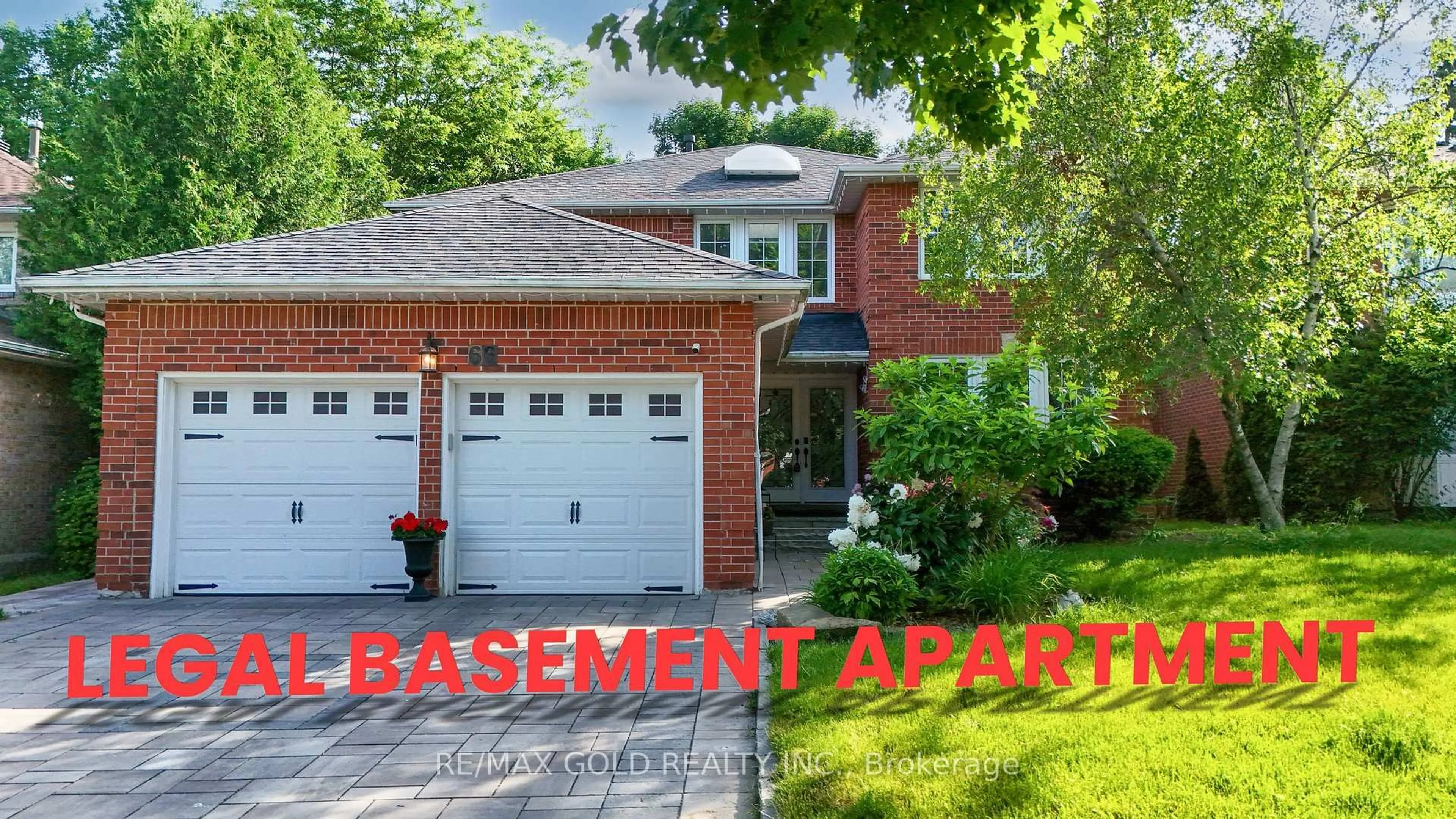 Home with brick exterior material, street for 66 Barr Cres, Brampton Ontario L6Z 3E2