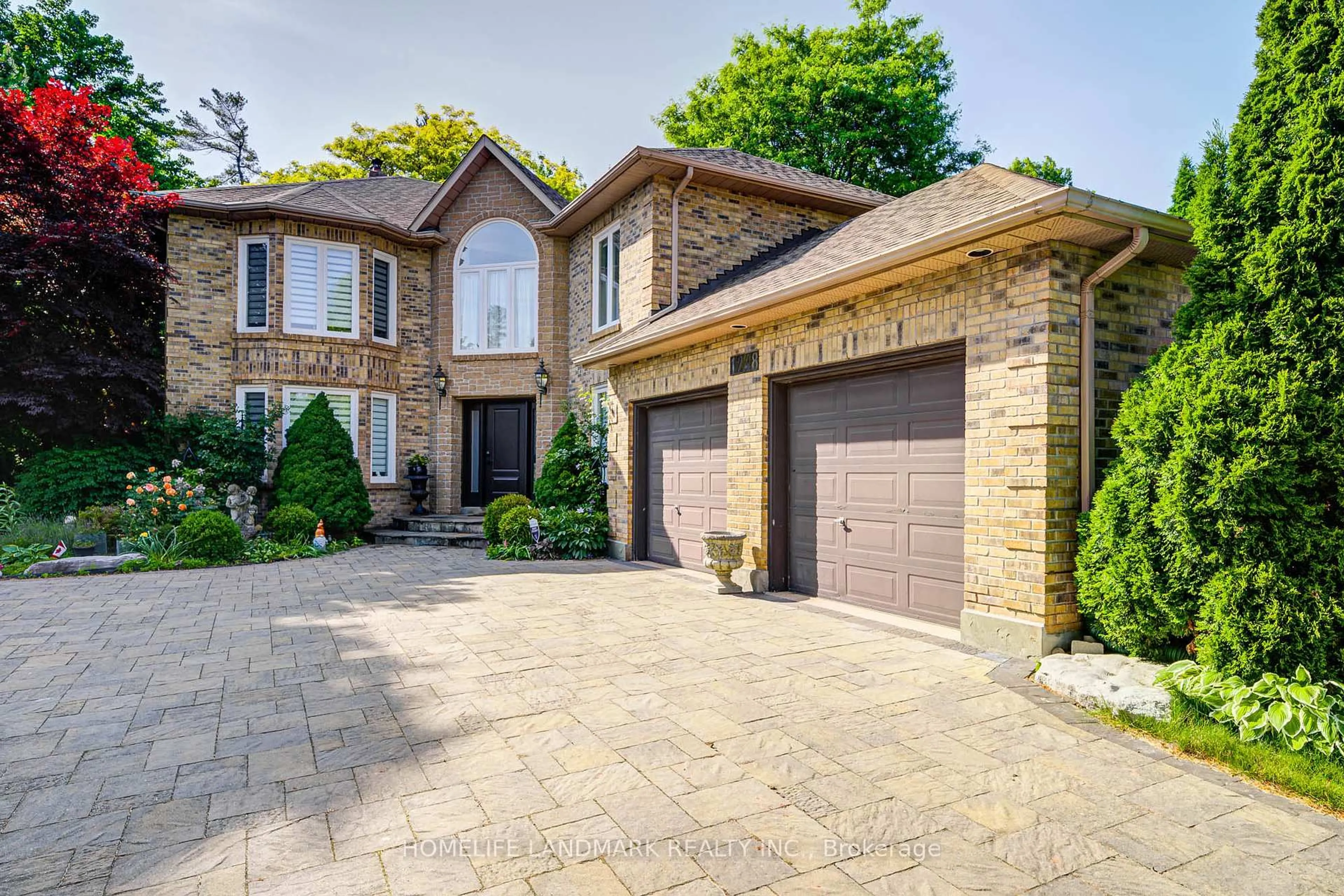 Home with brick exterior material, street for 1248 Old Colony Rd, Oakville Ontario L6M 1J8