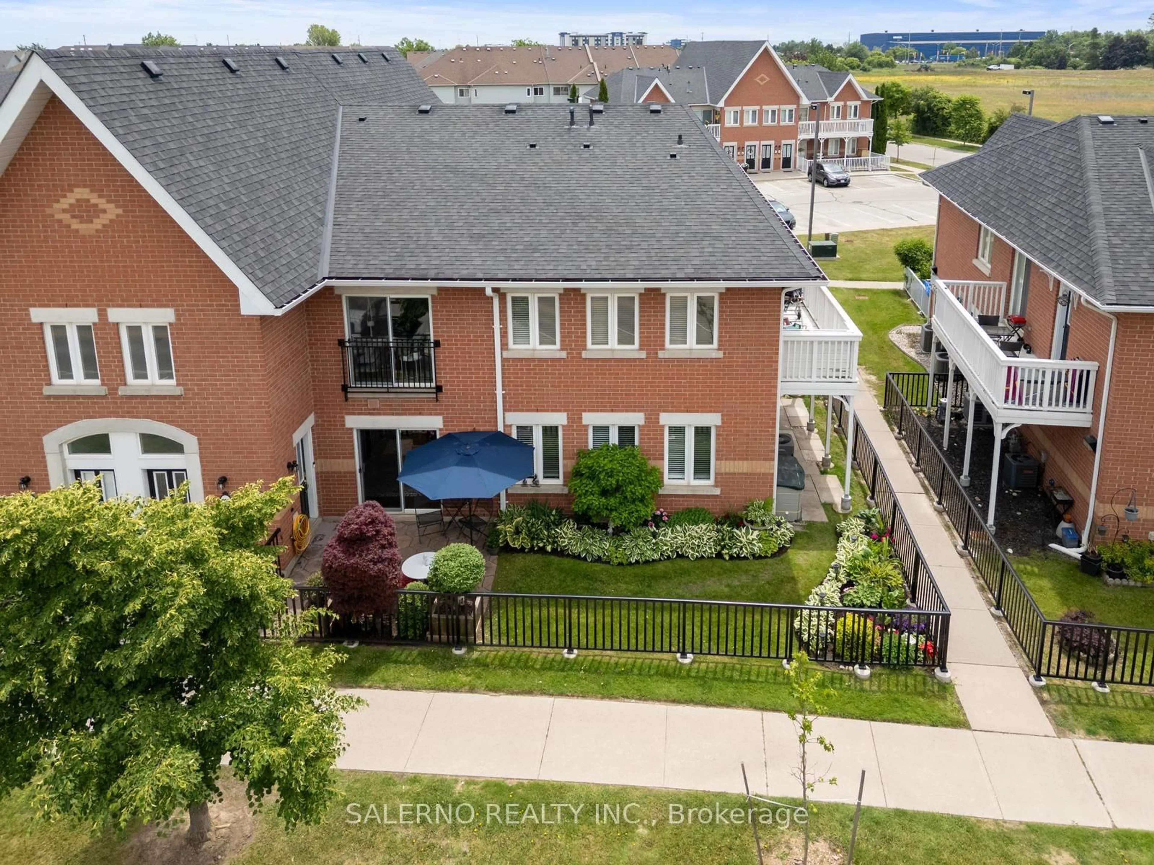 A pic from outside/outdoor area/front of a property/back of a property/a pic from drone, city buildings view from balcony for 1701 Lampman Ave #701, Burlington Ontario L7L 6R7