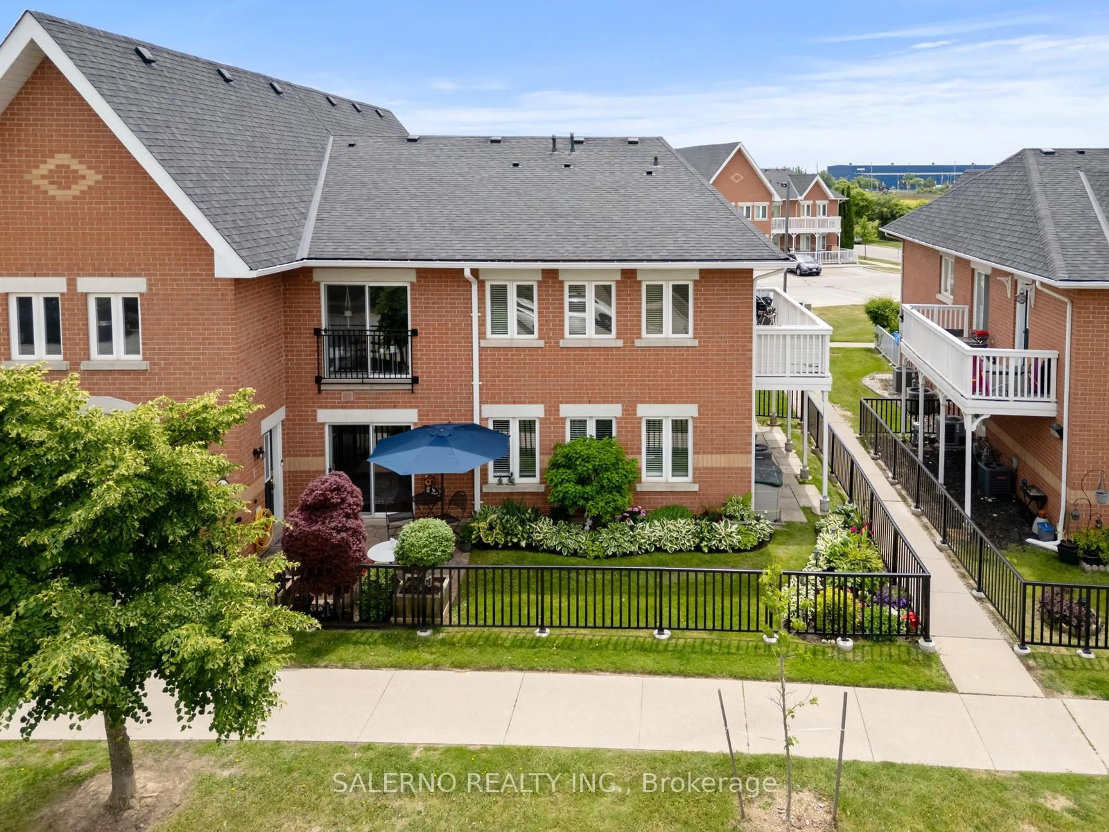 A pic from outside/outdoor area/front of a property/back of a property/a pic from drone, city buildings view from balcony for 1701 Lampman Ave #701, Burlington Ontario L7L 6R7