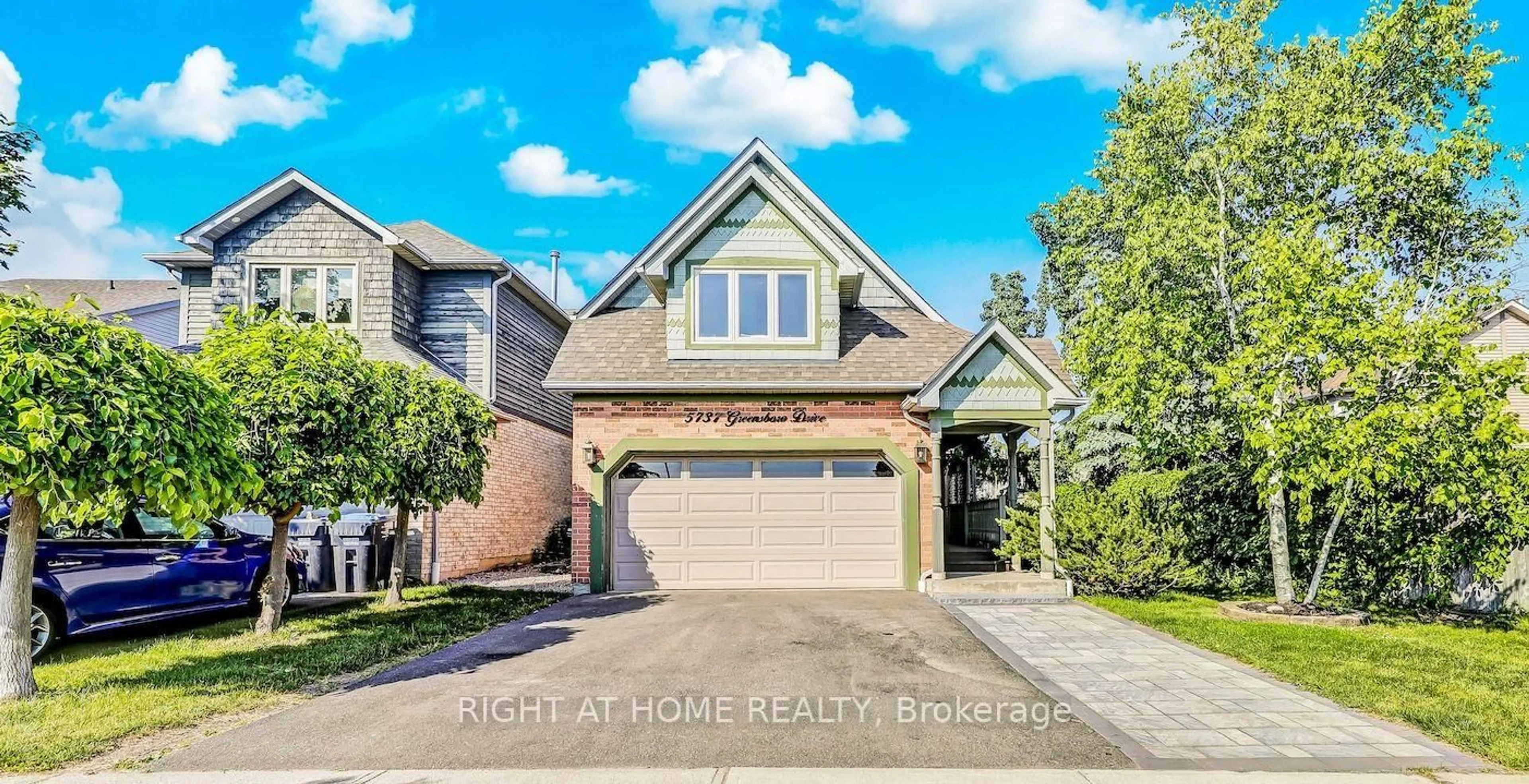 Home with brick exterior material, street for 5737 Greensboro Dr, Mississauga Ontario L5M 5T7