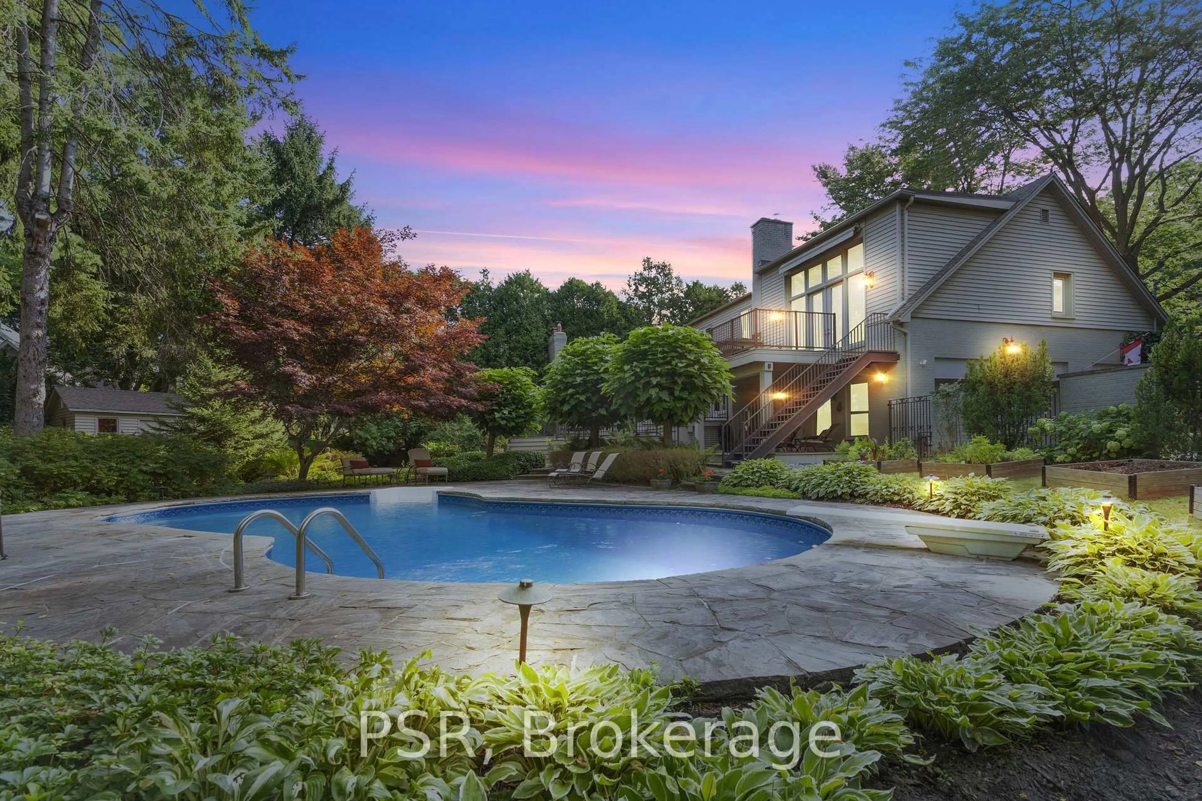 Pool for 289 Indian Valley Tr, Mississauga Ontario L5G 2K9