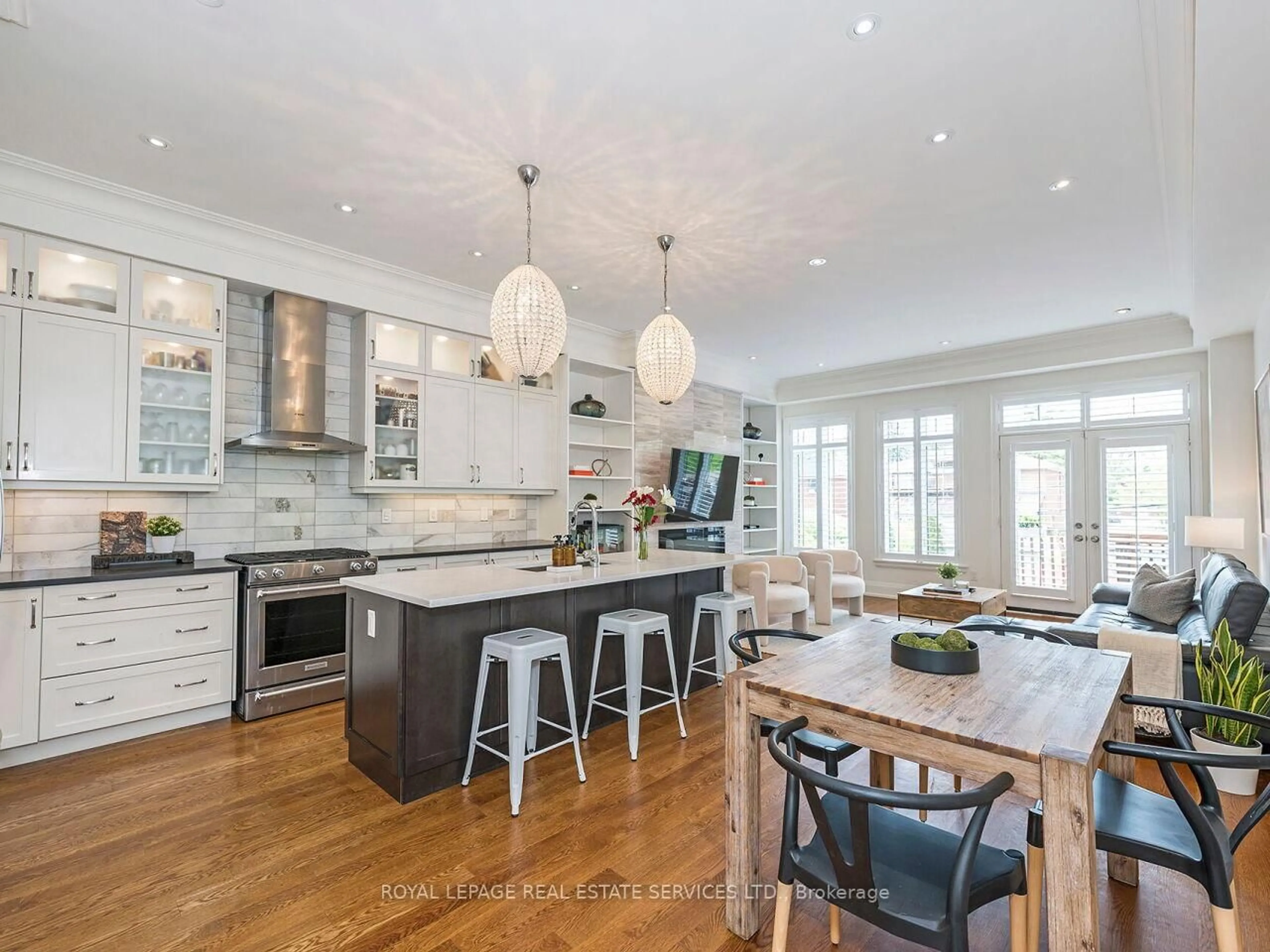 Open concept kitchen, unknown for 22 Portland St, Toronto Ontario M8Y 1A5