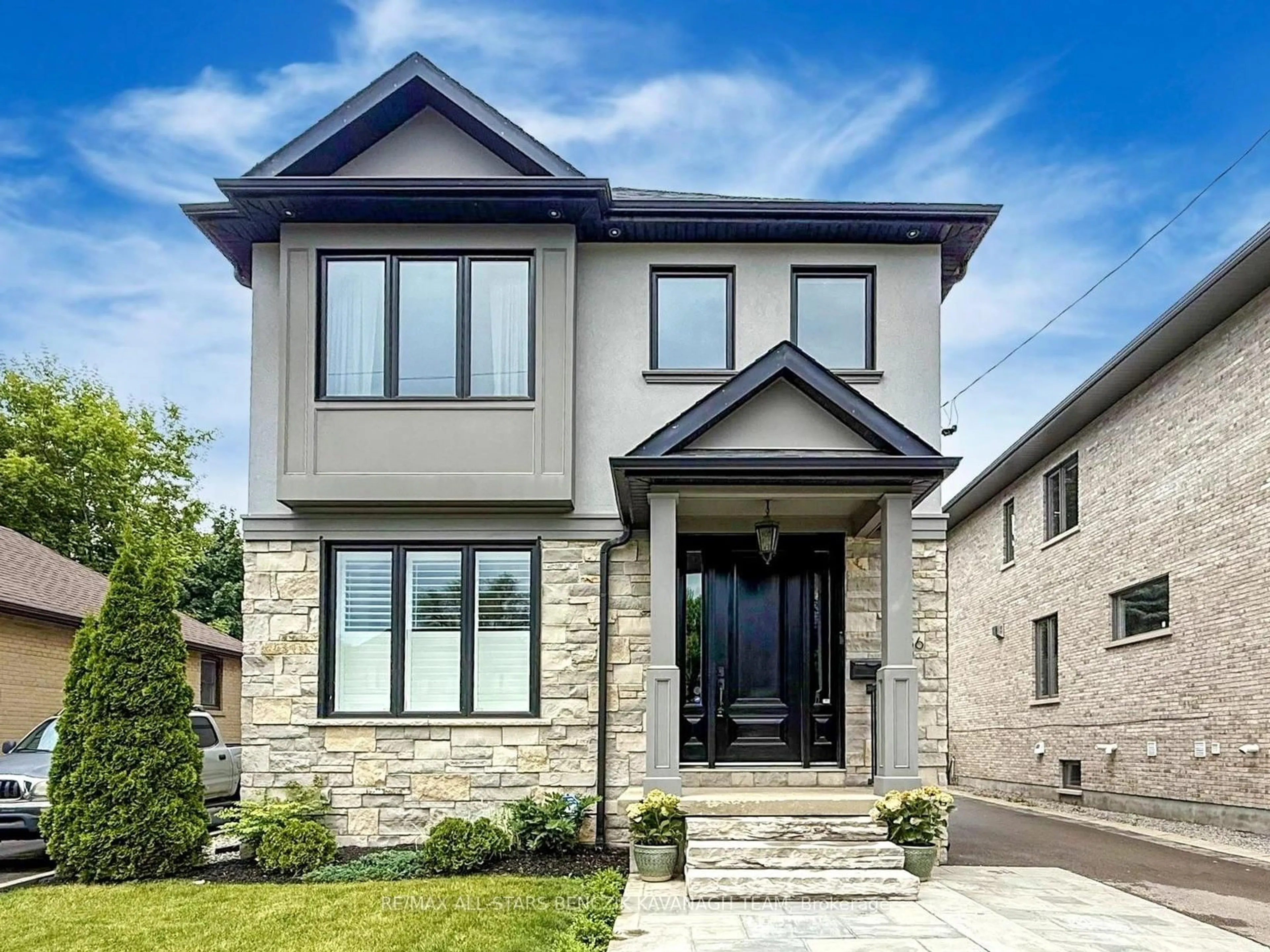 Home with brick exterior material, street for 36 Edgecroft Rd, Toronto Ontario M8Z 2B6