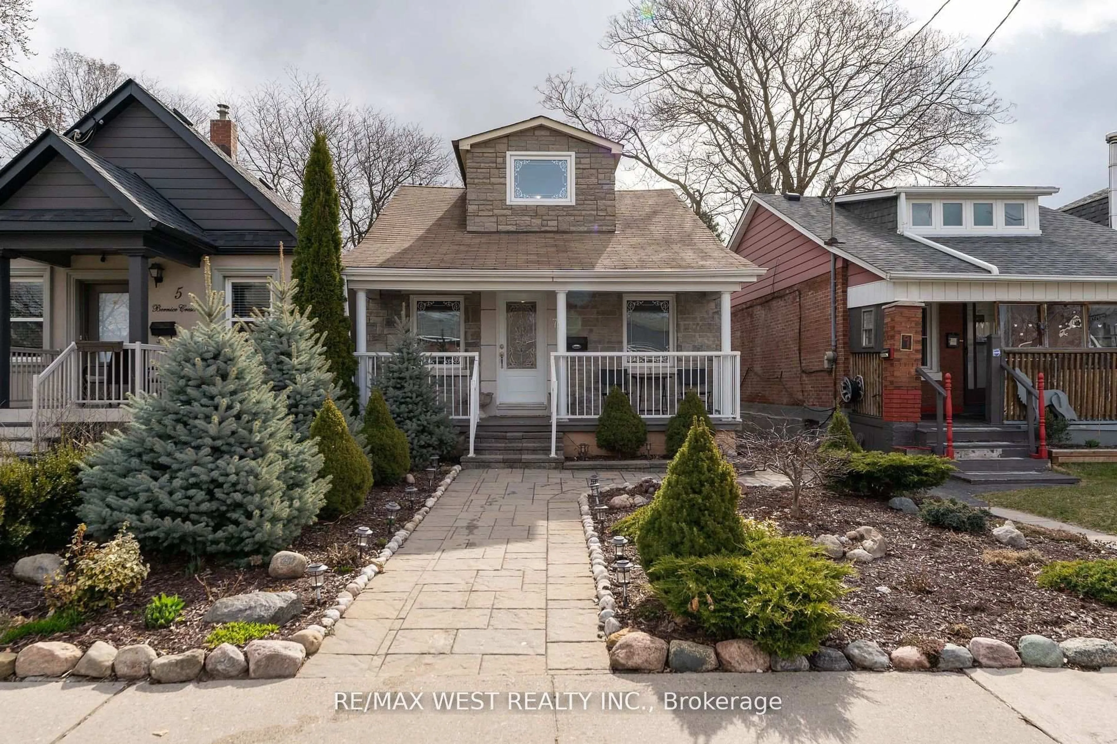 Home with brick exterior material, street for 7 Bernice Cres #ON, Toronto Ontario M6N 1W7