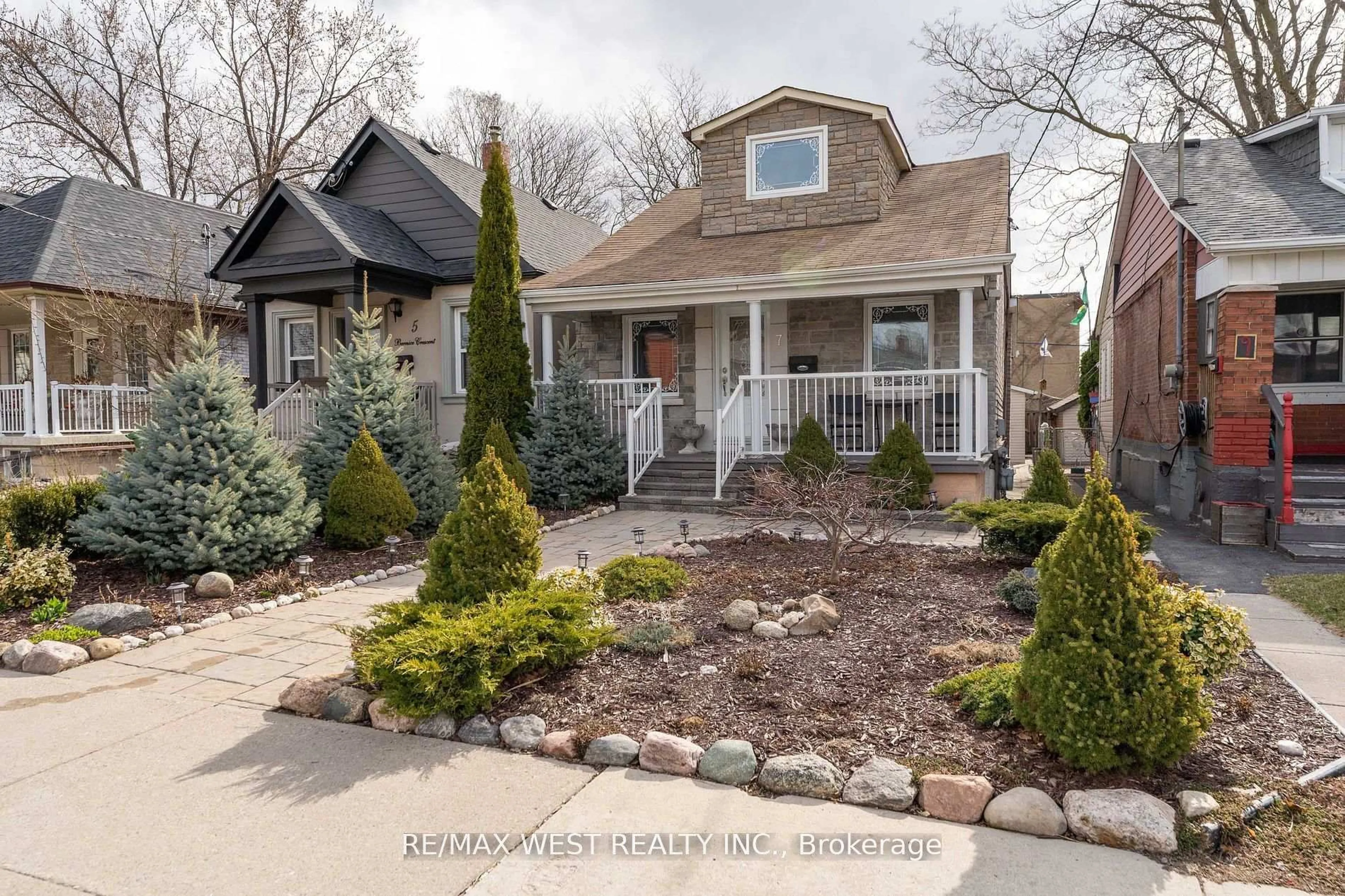 Home with brick exterior material, street for 7 Bernice Cres #ON, Toronto Ontario M6N 1W7