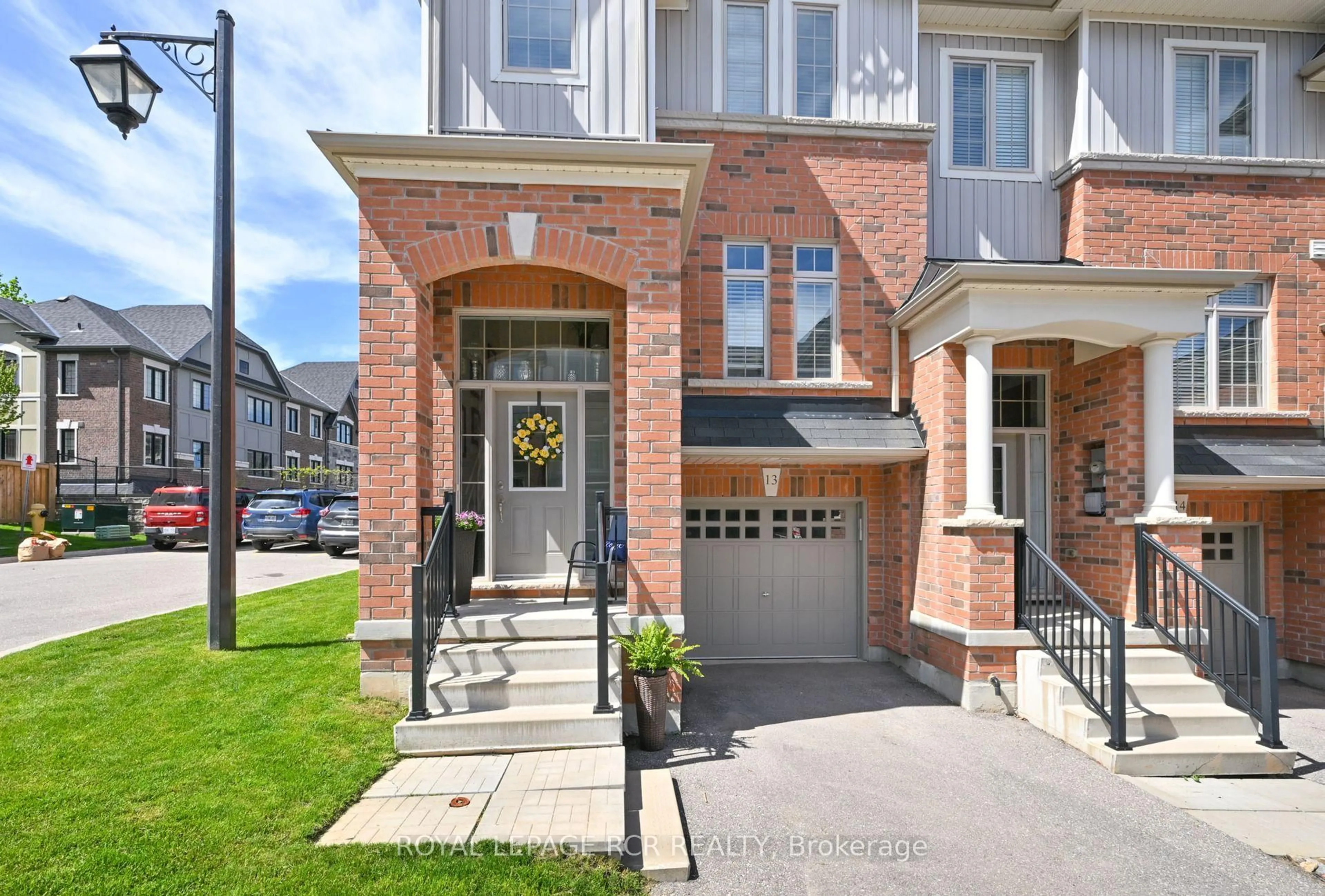 Home with brick exterior material, street for 60 First St #13, Orangeville Ontario L9W 2E4