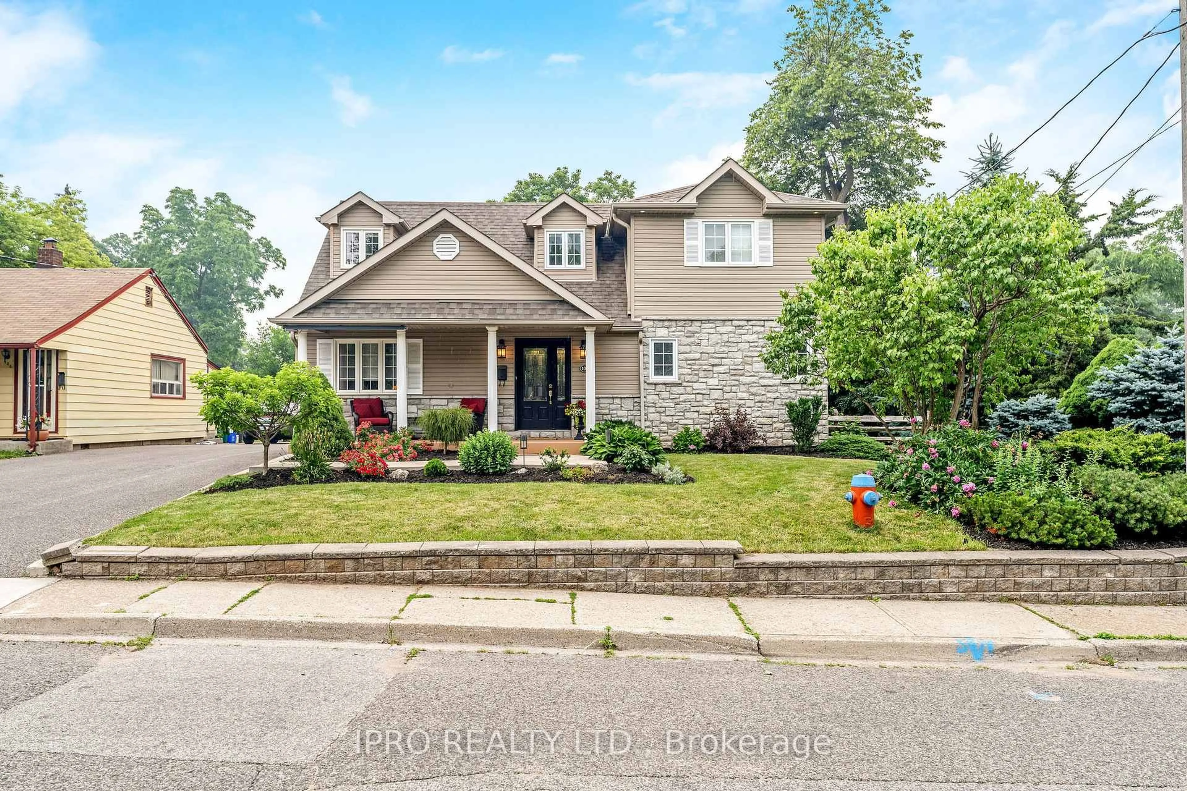 Home with brick exterior material, street for 104 Charles St, Halton Hills Ontario L7G 2M9
