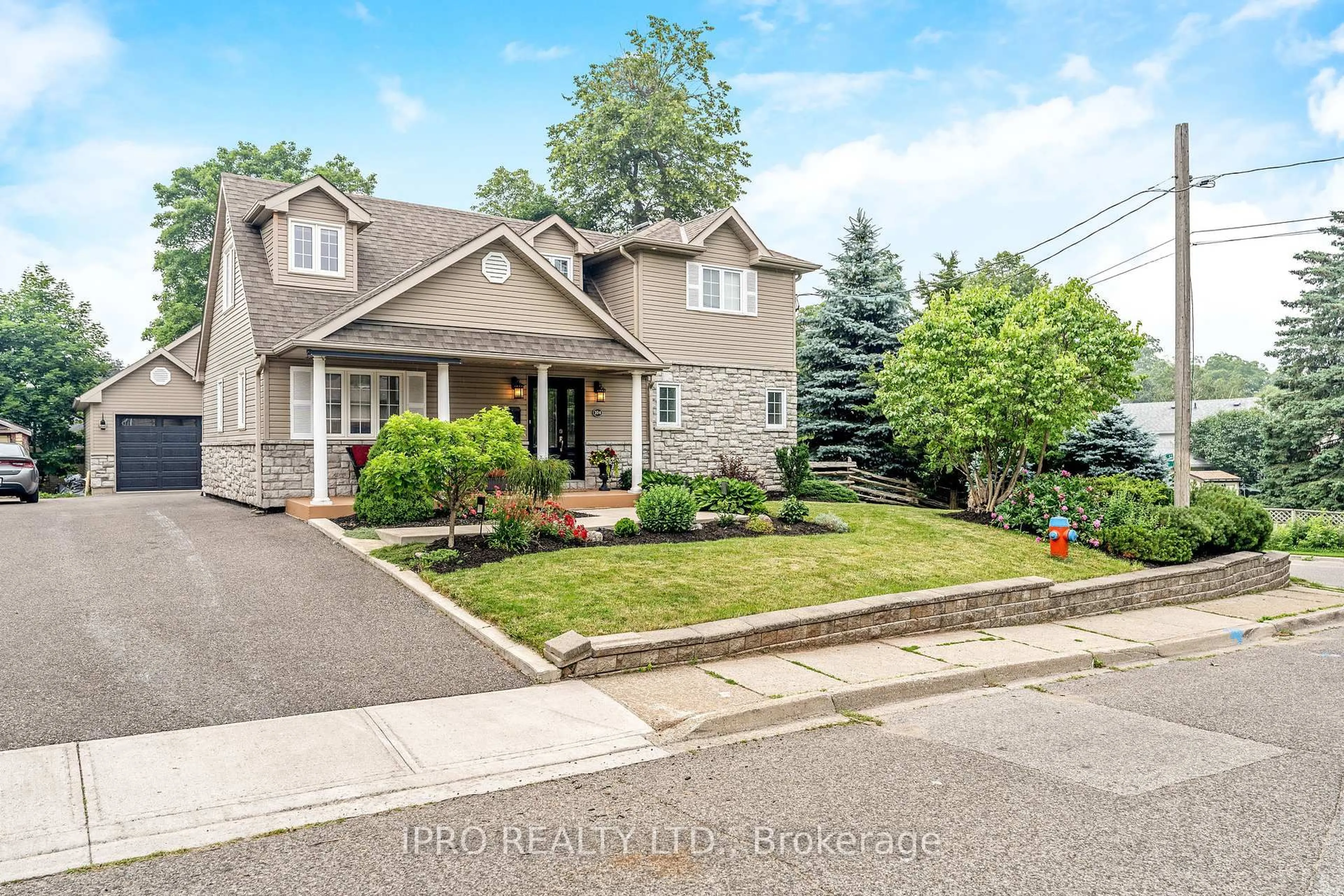 Home with brick exterior material, street for 104 Charles St, Halton Hills Ontario L7G 2M9