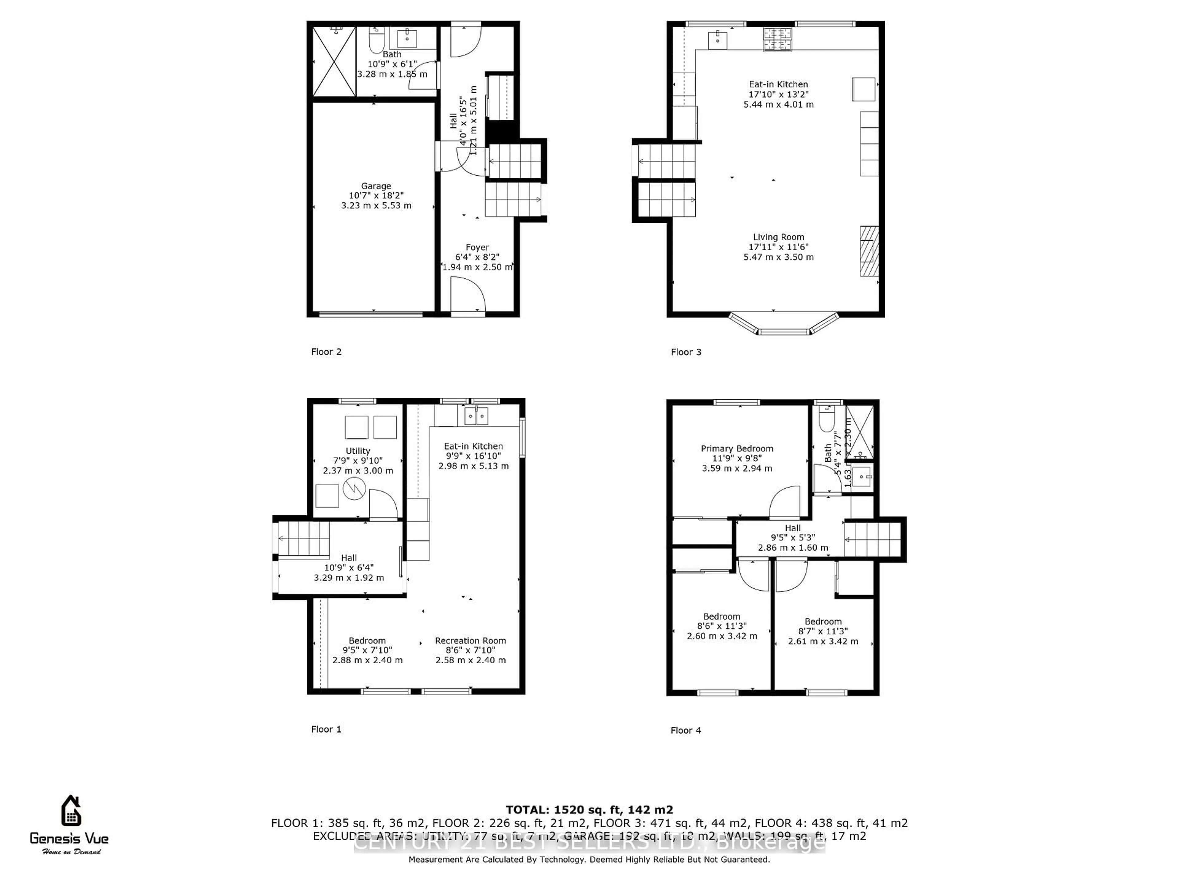 Floor plan for 126 Mellow Cres, Caledon Ontario L7E 1Z2