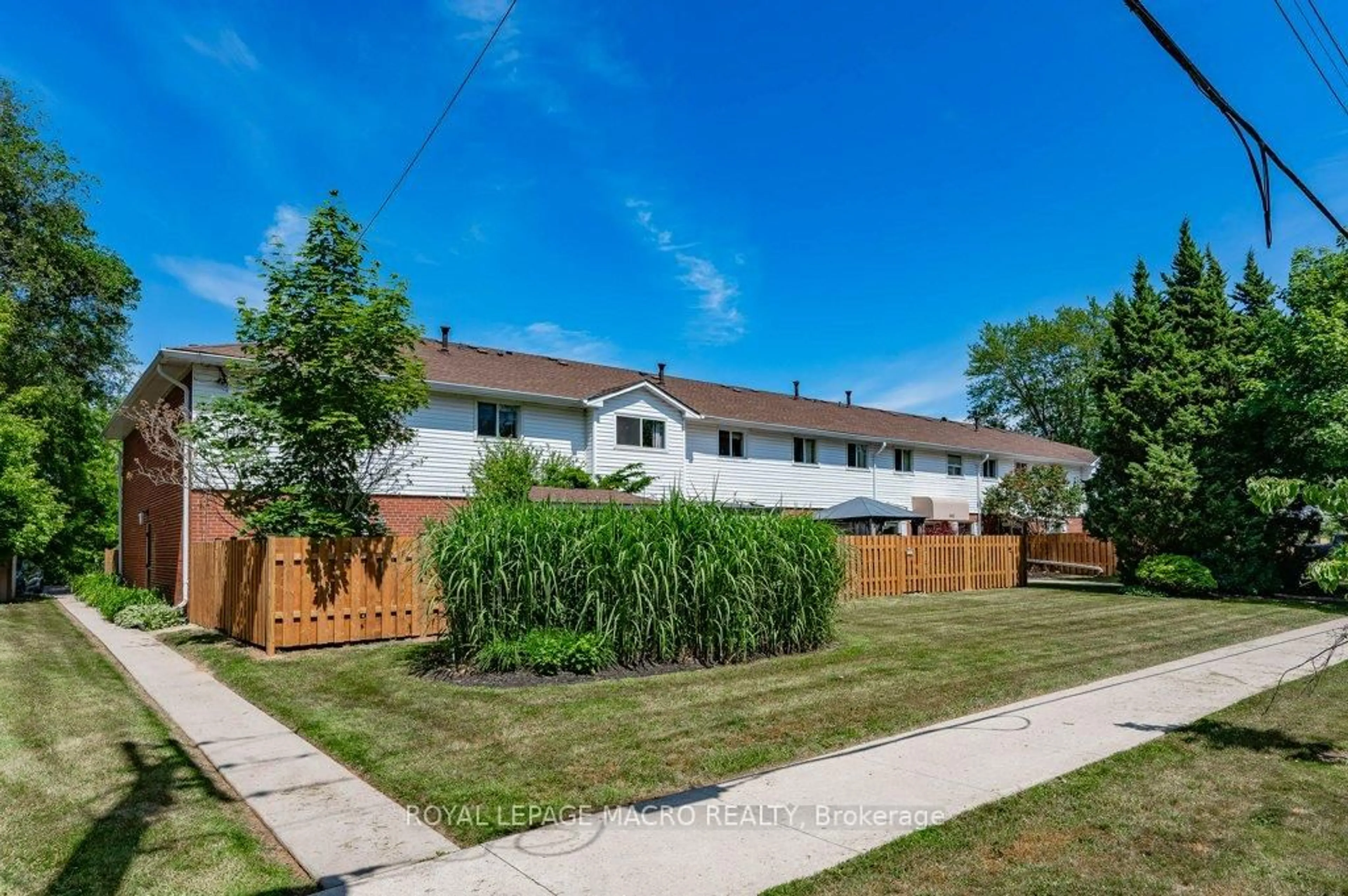 A pic from outside/outdoor area/front of a property/back of a property/a pic from drone, street for 483 Claridge Rd #2, Burlington Ontario L7N 2S1