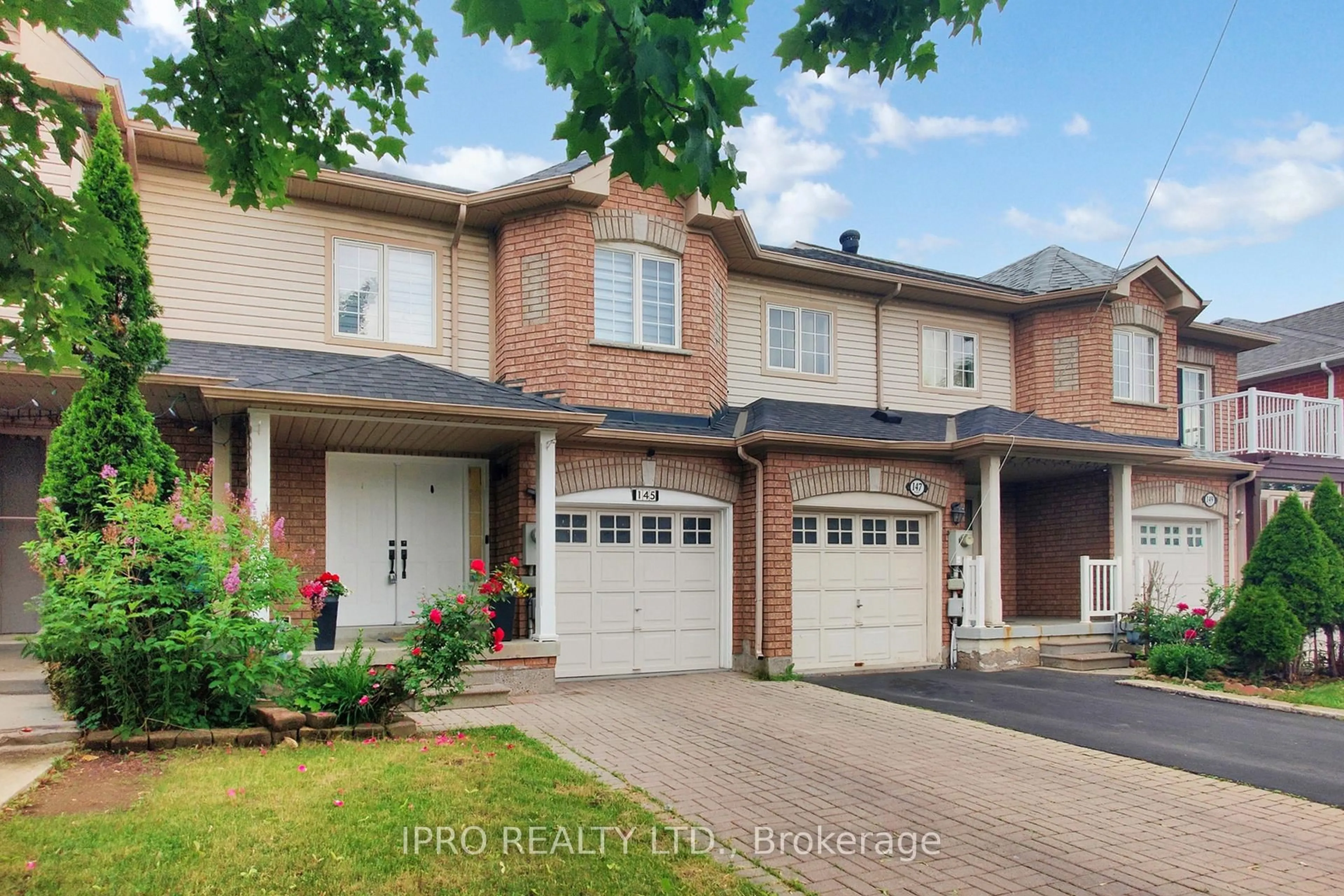 Home with brick exterior material, street for 145 Checkerberry Cres, Brampton Ontario L6R 2S6