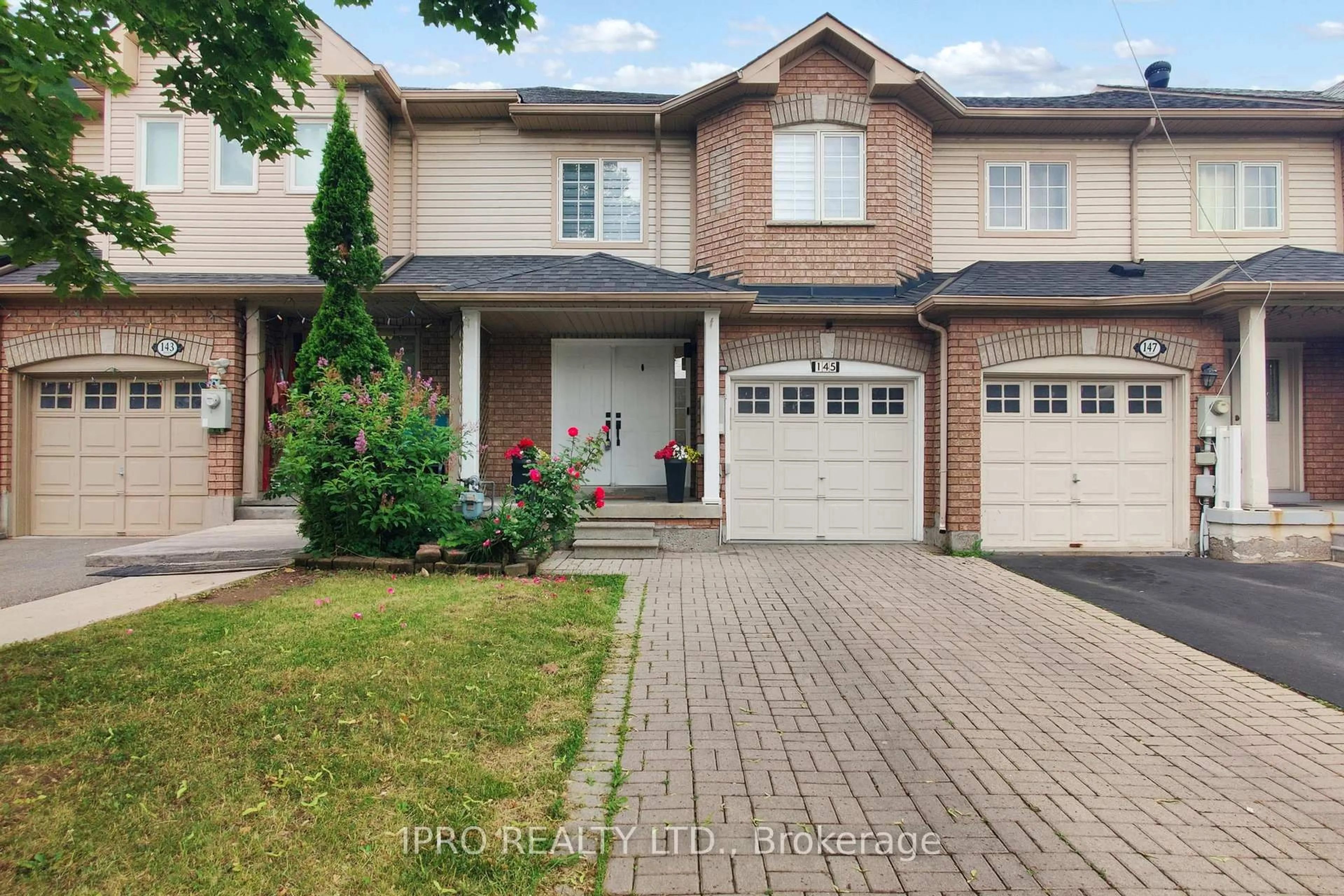 Home with brick exterior material, street for 145 Checkerberry Cres, Brampton Ontario L6R 2S6