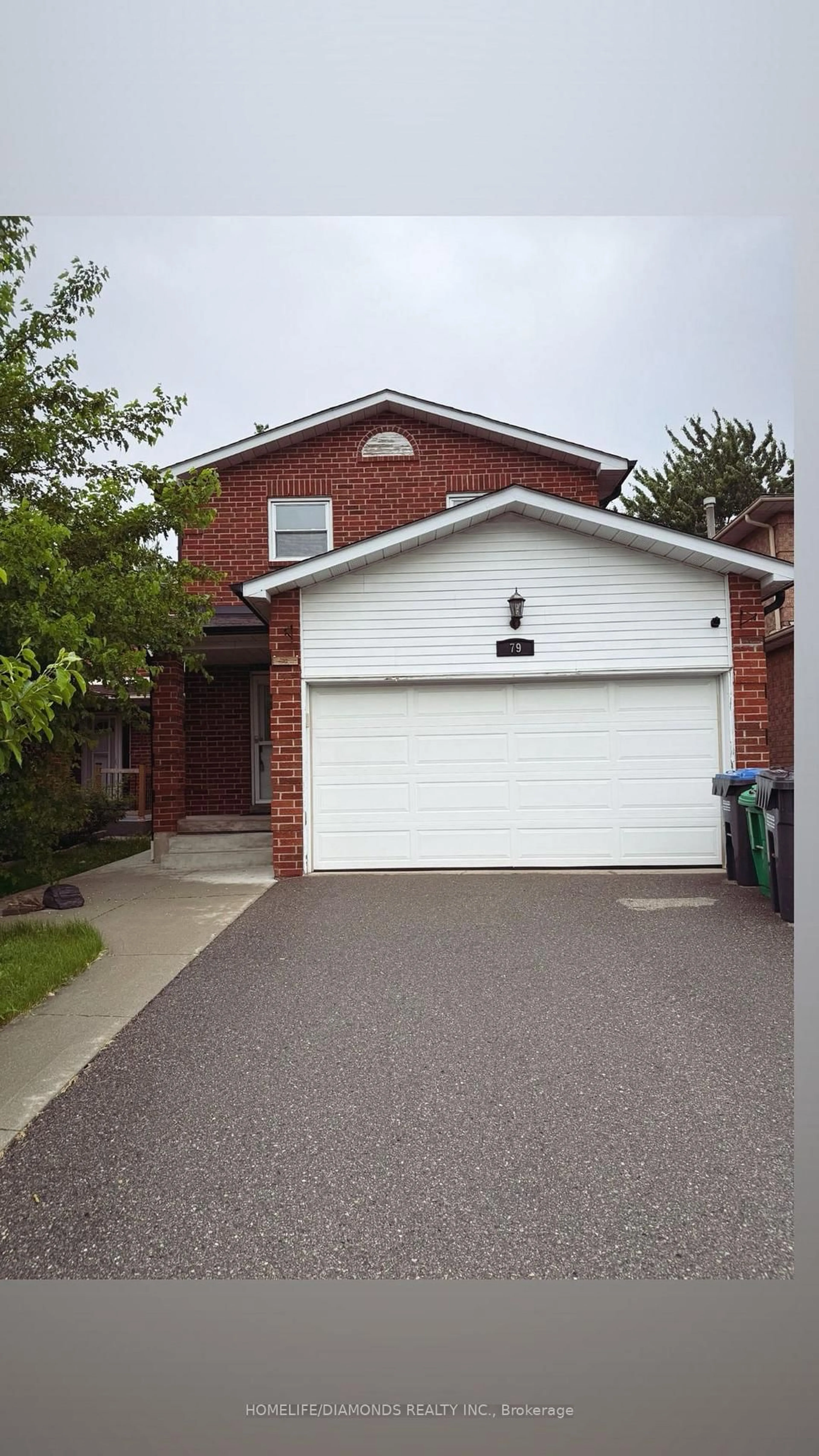 Home with brick exterior material, street for 79 Ecclestone Dr, Brampton Ontario L6X 3M8