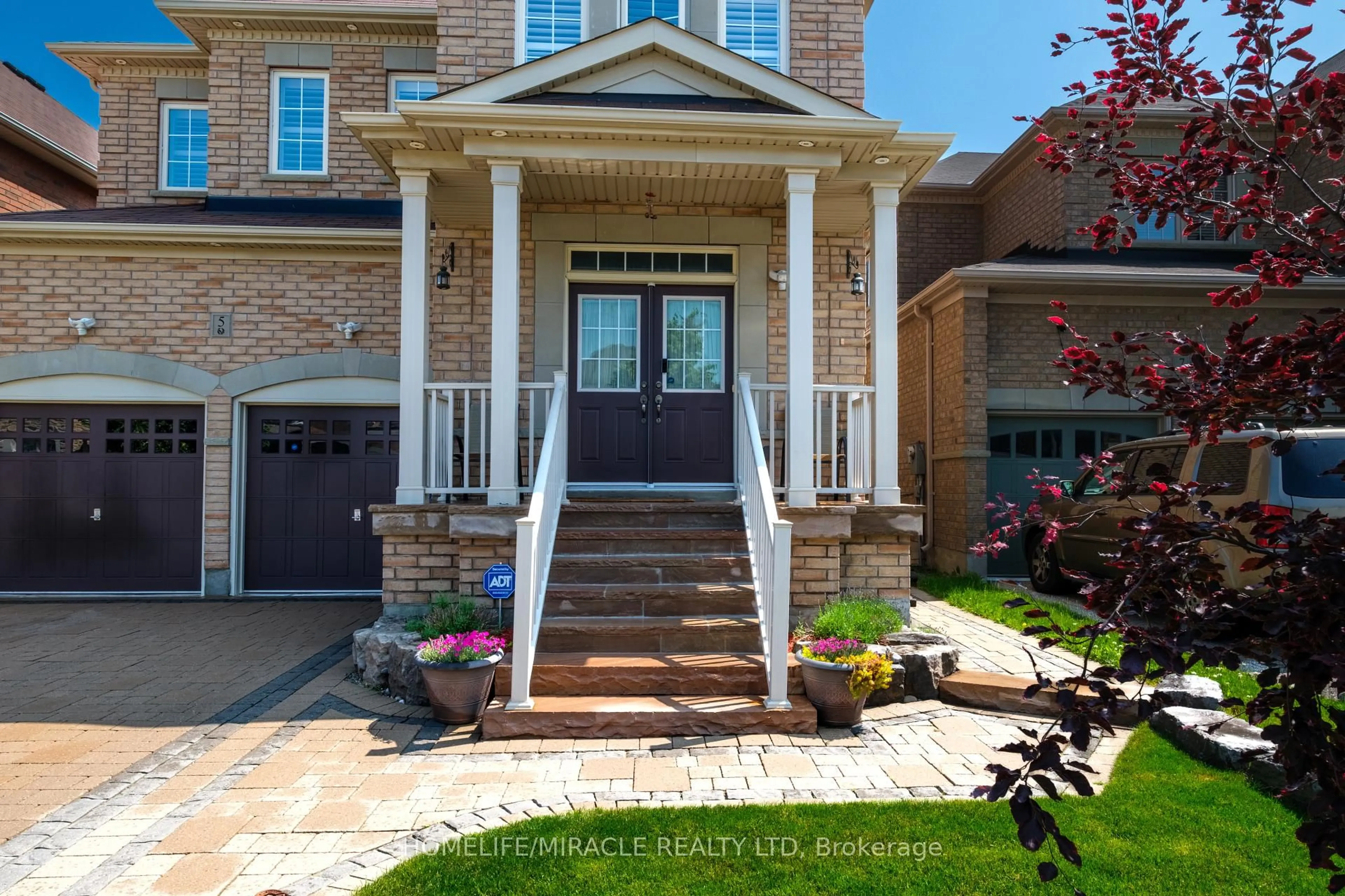 Home with brick exterior material, street for 5 Meltwater Cres, Brampton Ontario L6P 3W1
